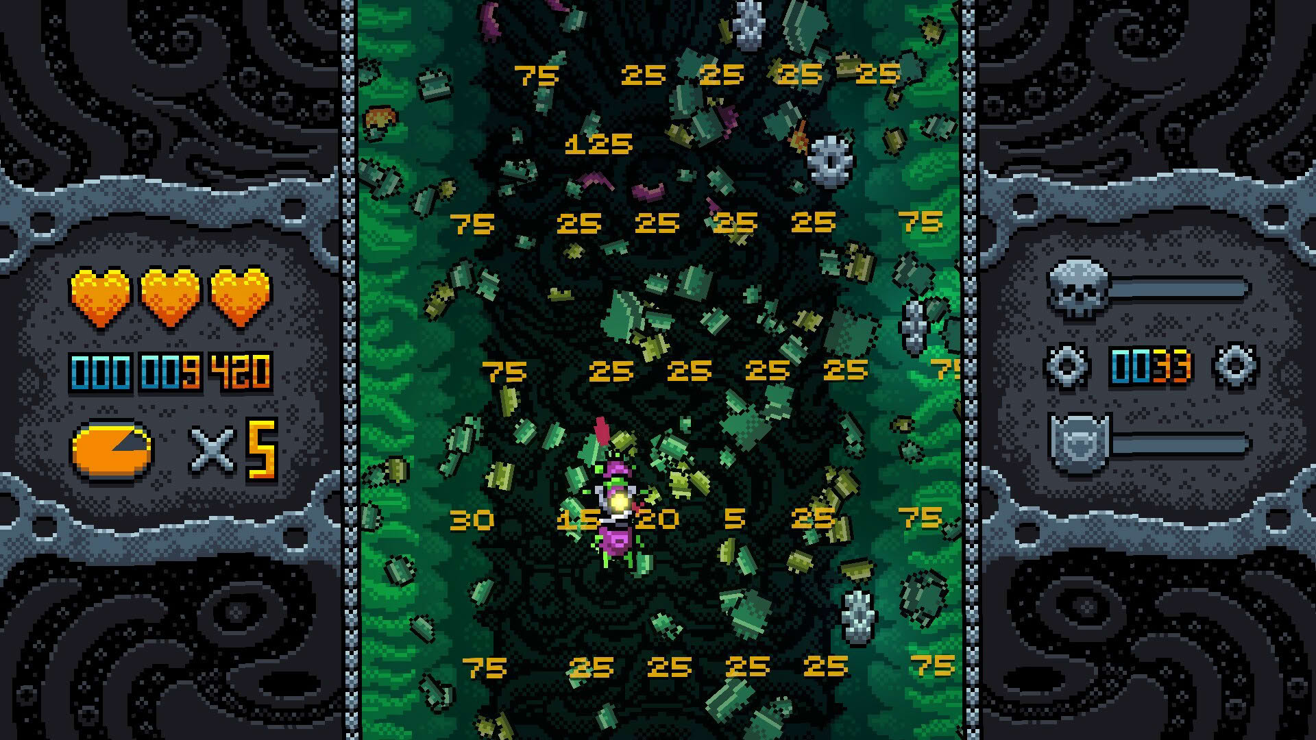Screenshot for Tiny Pixels Vol. 1: Ninpo Blast