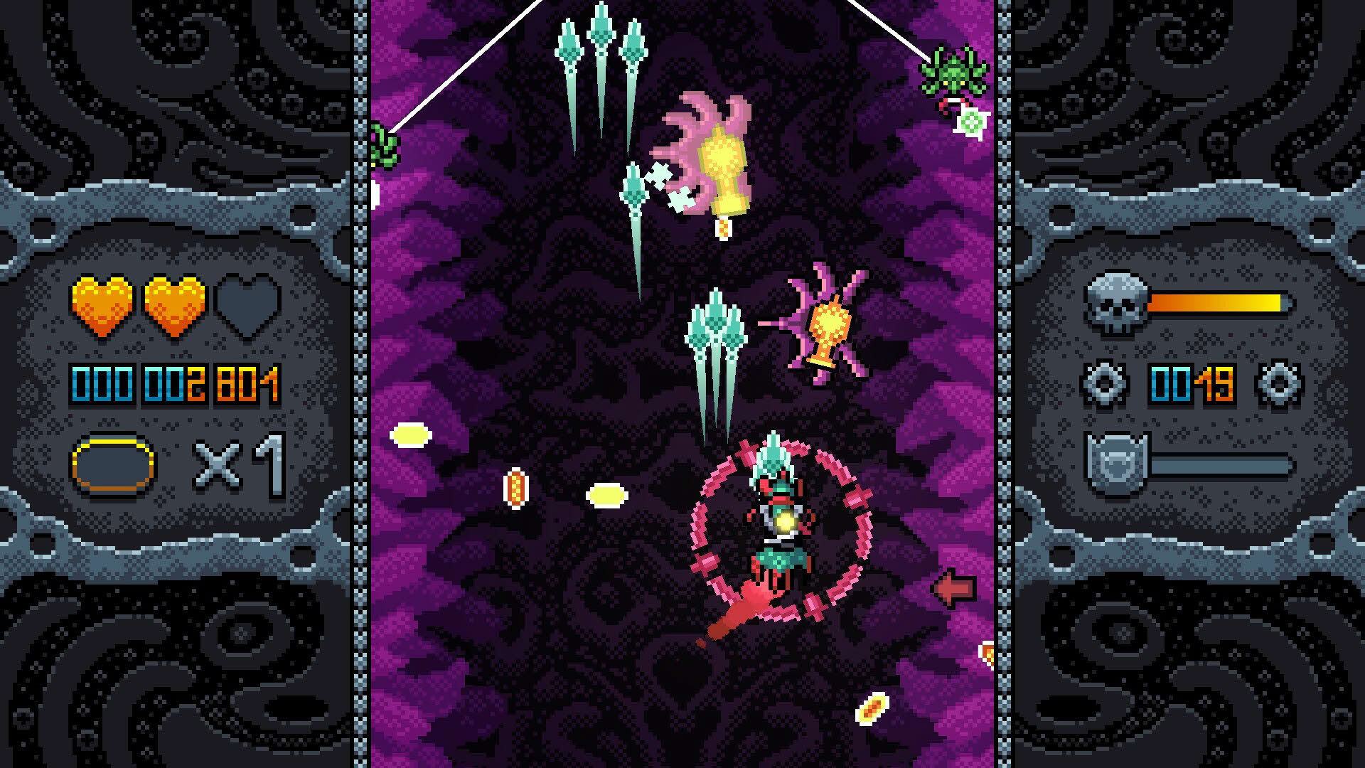 Screenshot for Tiny Pixels Vol. 1: Ninpo Blast