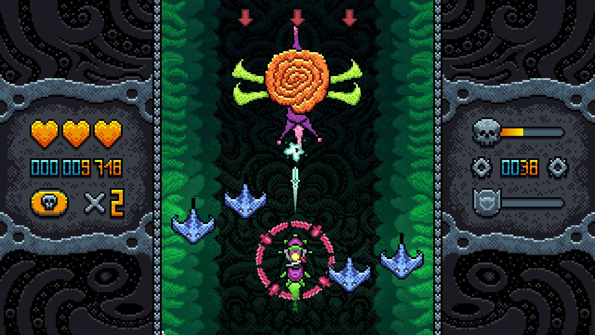 Screenshot for Tiny Pixels Vol. 1: Ninpo Blast
