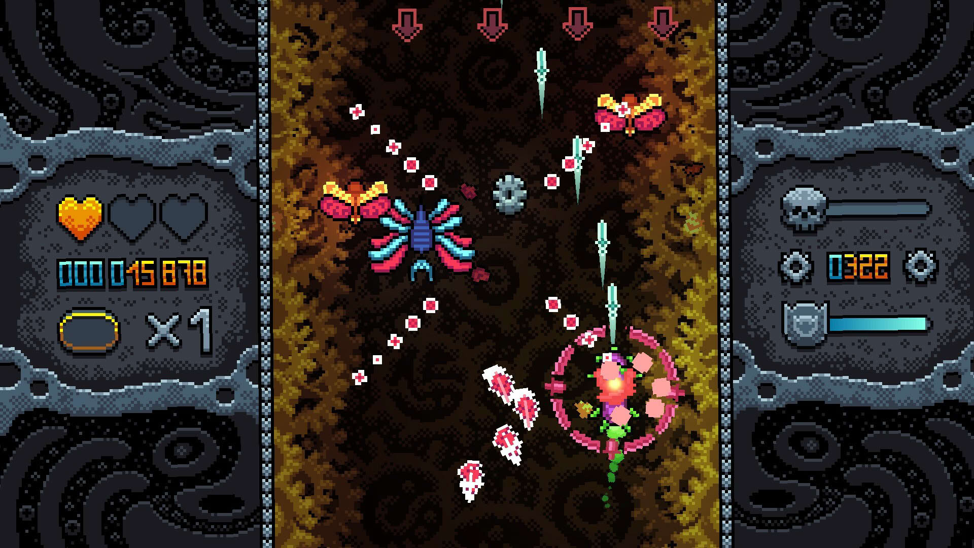 Screenshot for Tiny Pixels Vol. 1: Ninpo Blast