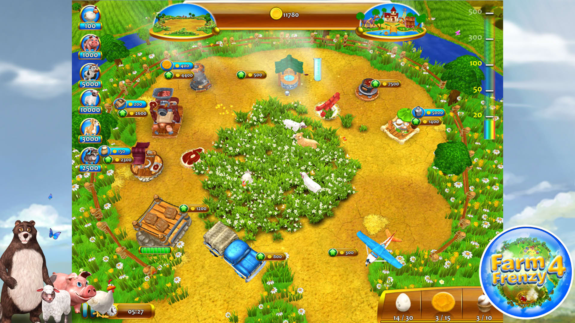 Screenshot for Farm Frenzy 4