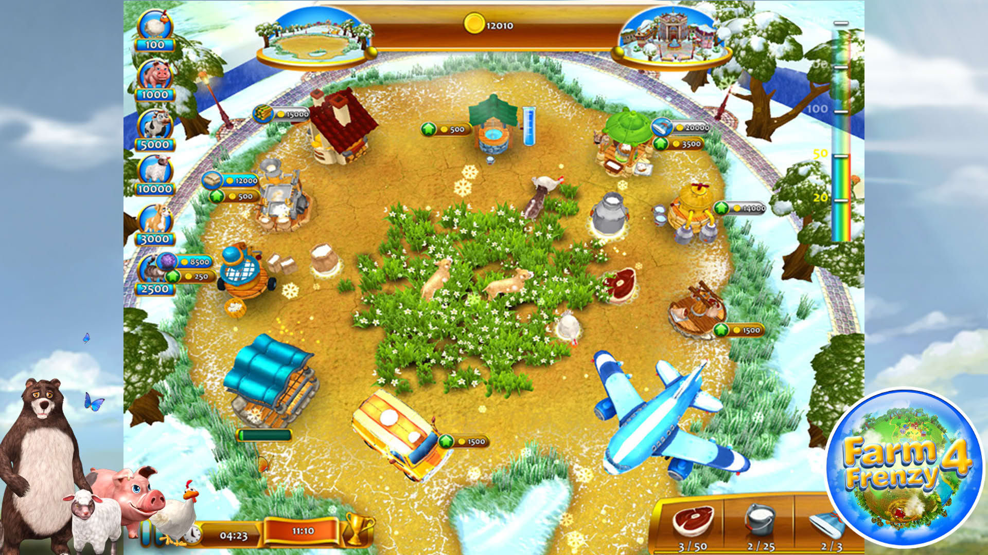 Screenshot for Farm Frenzy 4