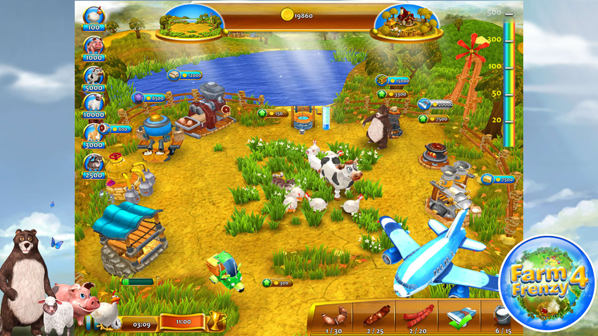 Screenshot for Farm Frenzy 4