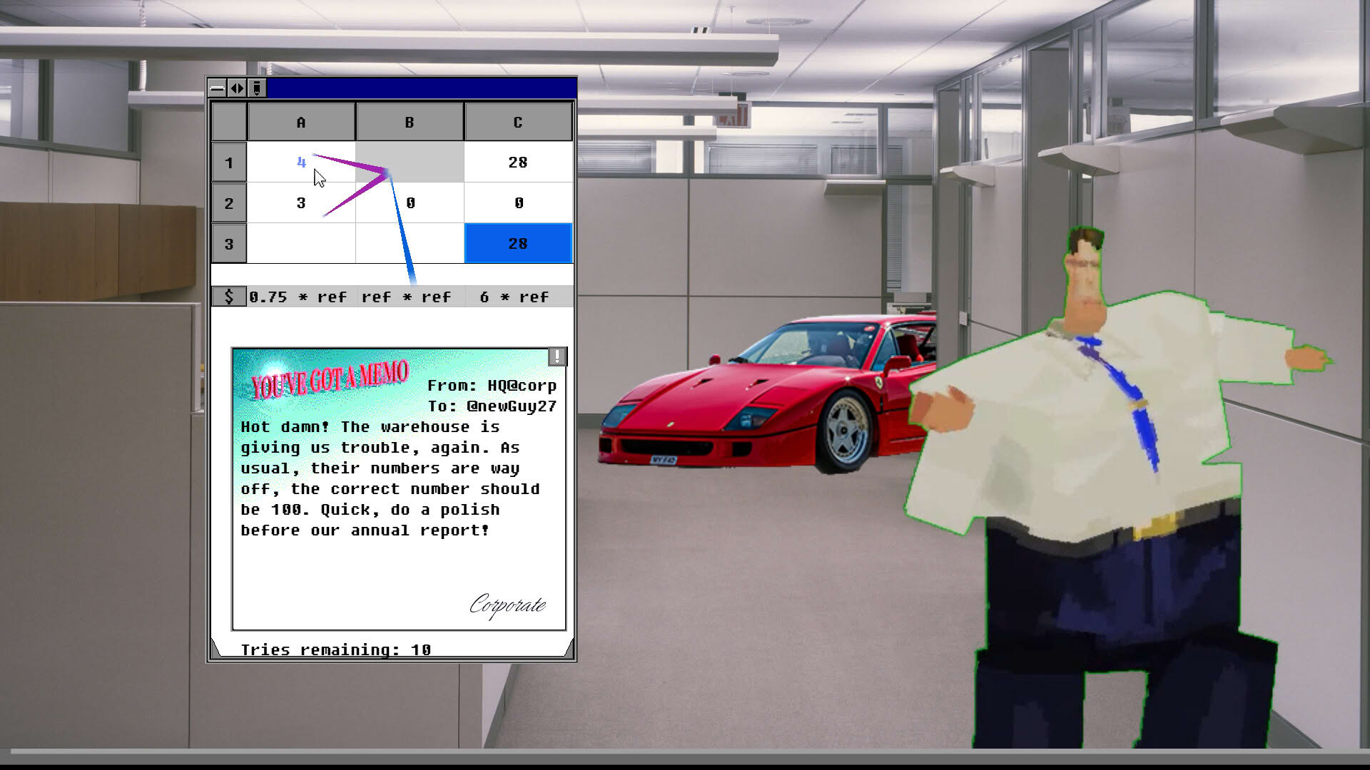 Screenshot for SpreadCheat