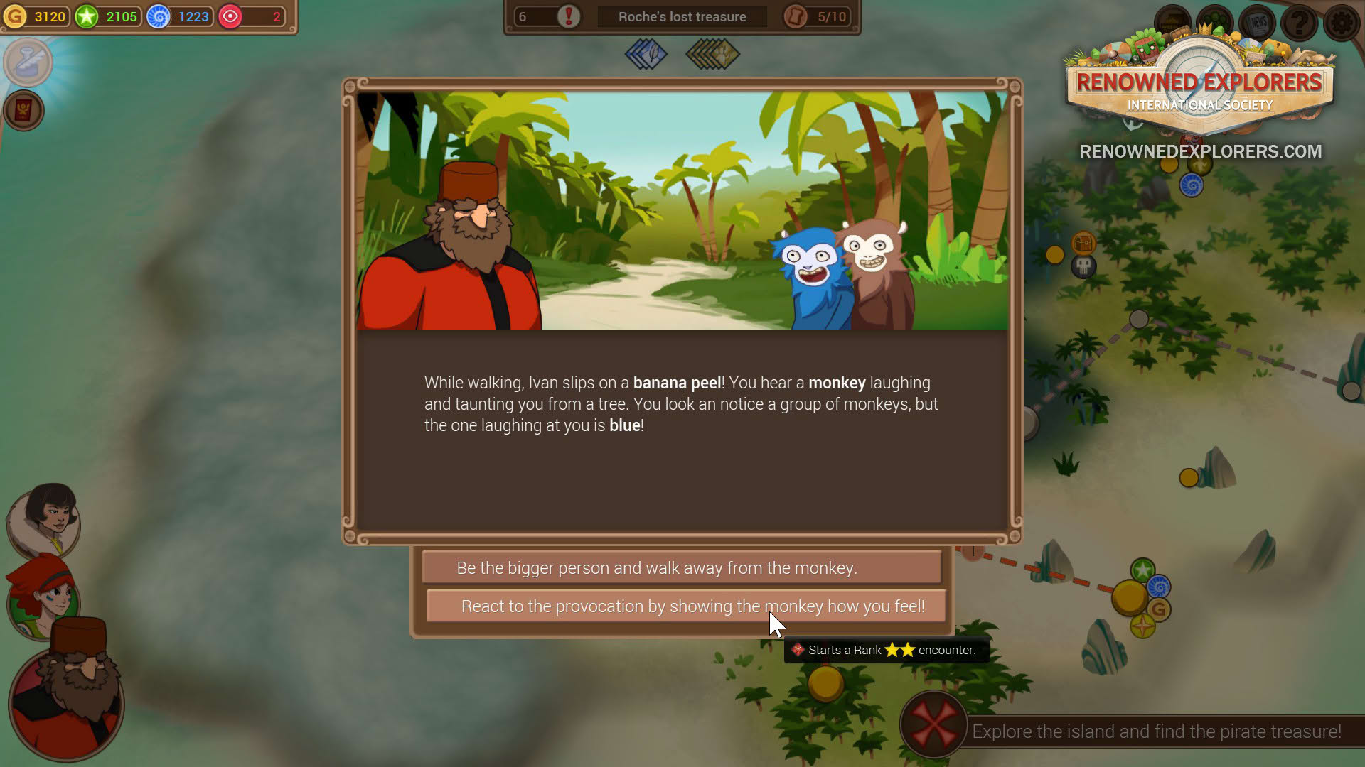 Screenshot for Renowned Explorers: International Society