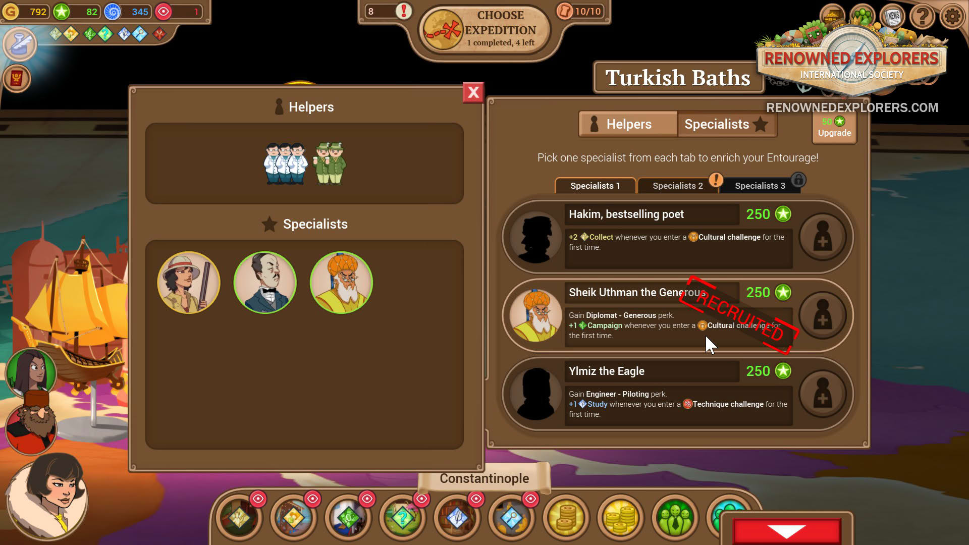 Screenshot for Renowned Explorers: International Society