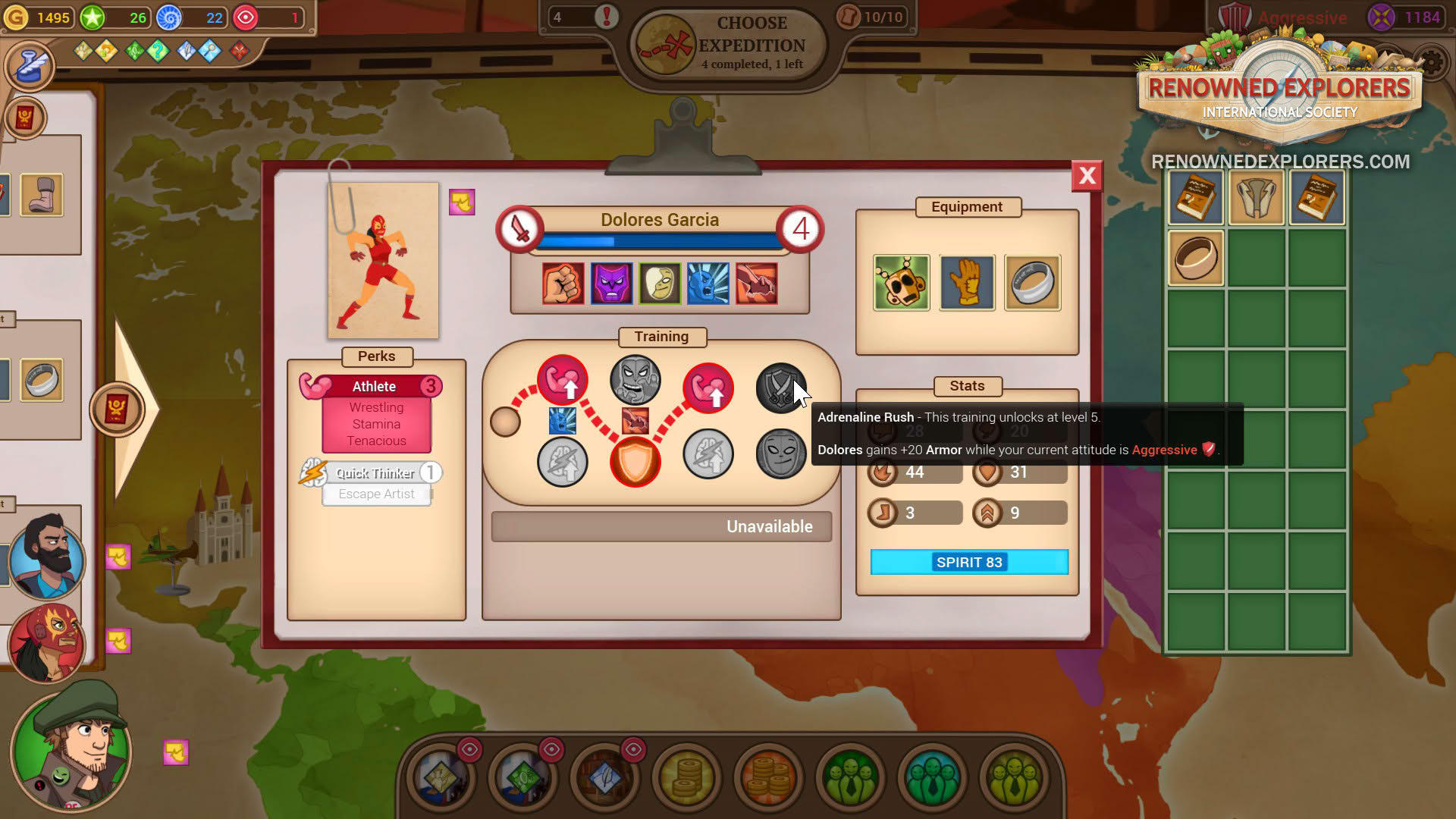 Screenshot for Renowned Explorers: International Society