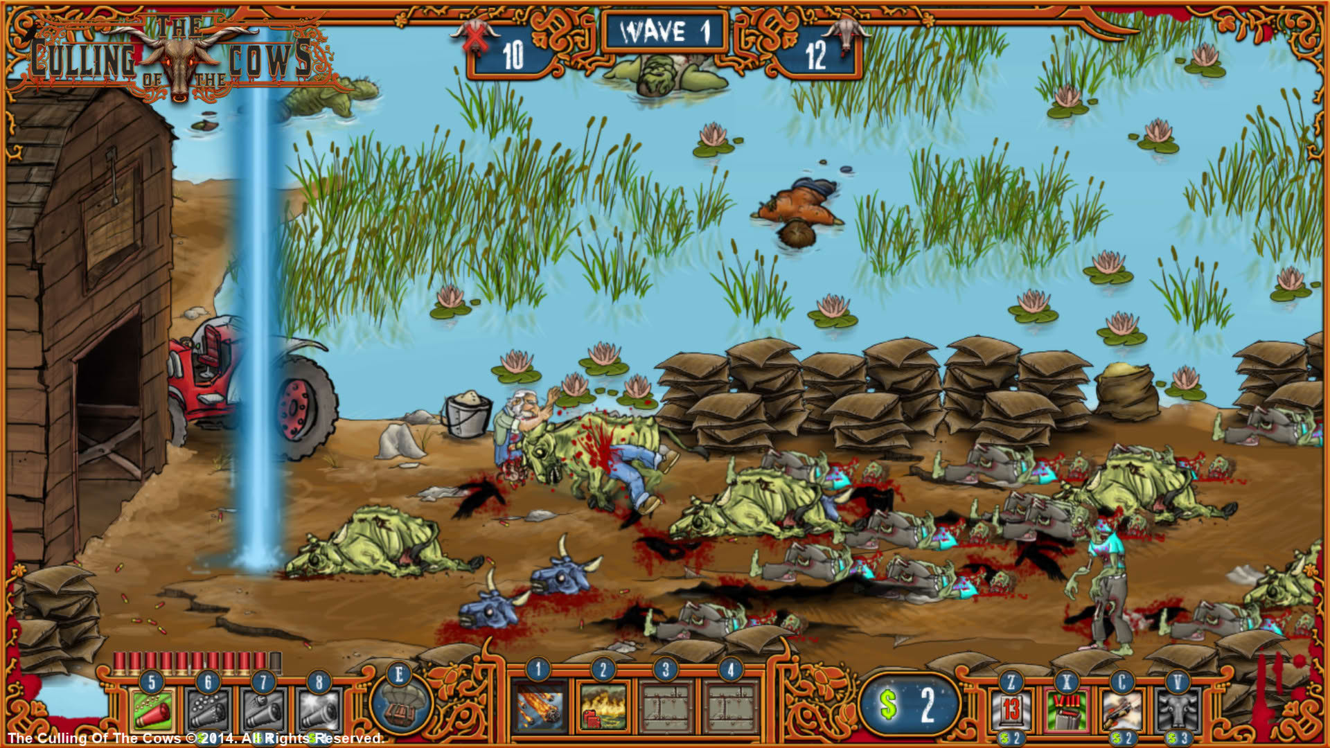 Screenshot for The Culling of the Cows