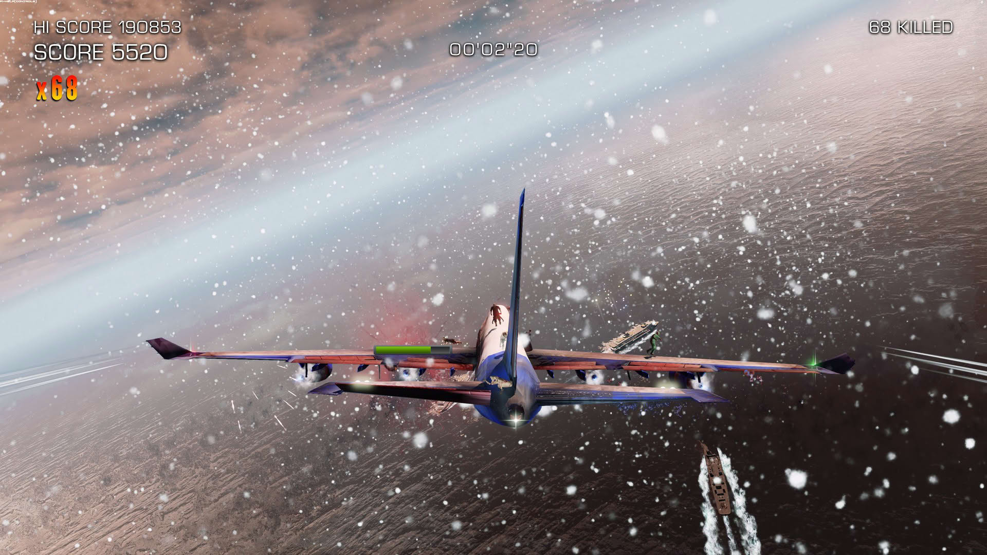 Screenshot for Zombies on a Plane