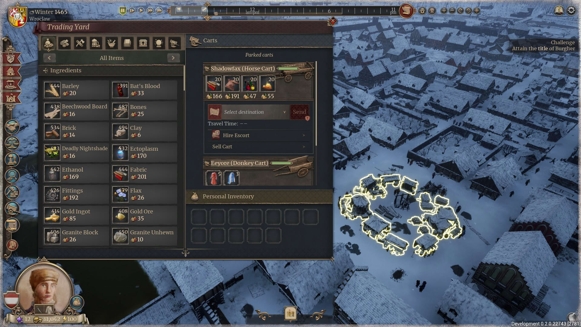Screenshot for The Guild 1 Remake: Europa 1410