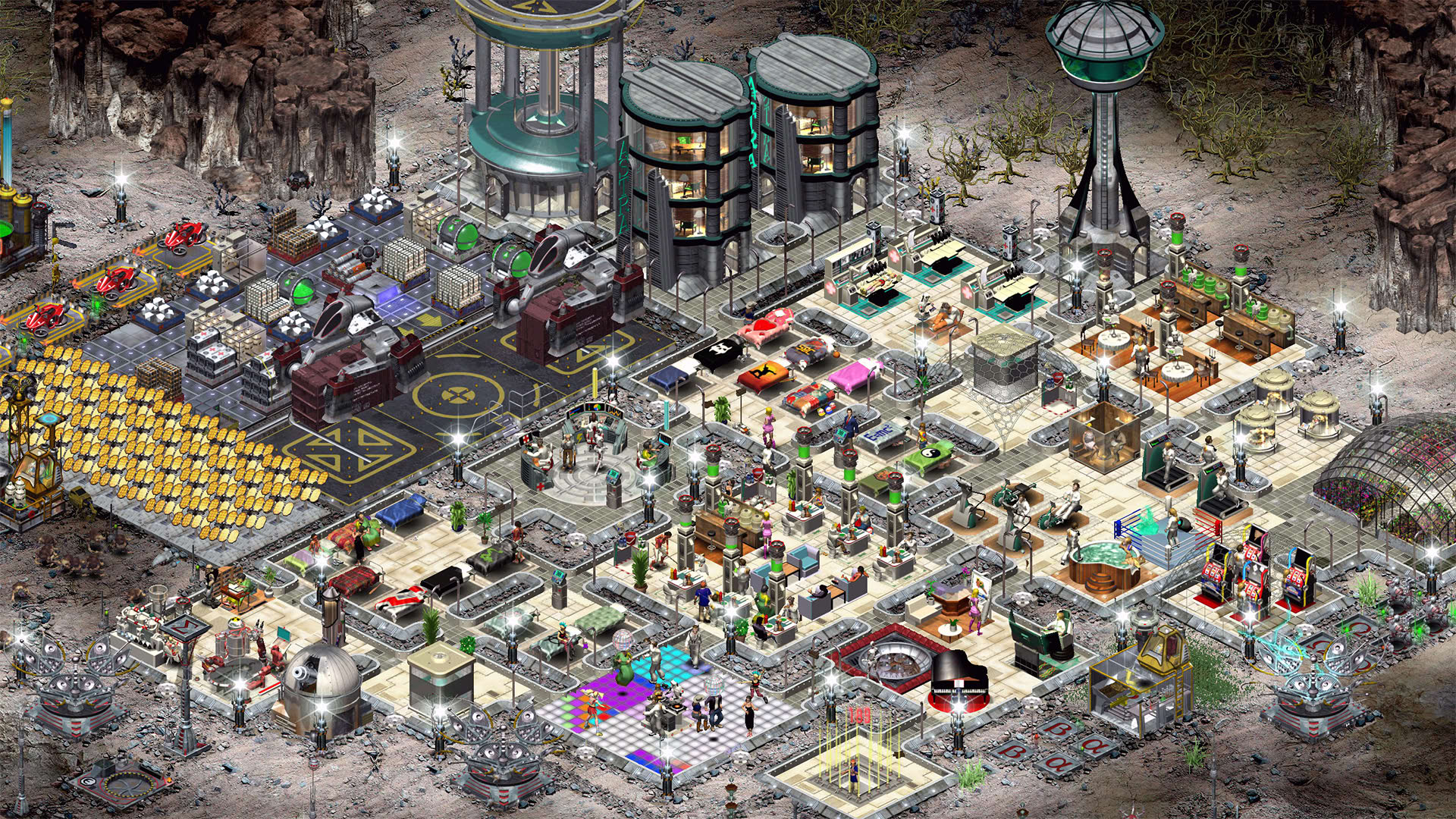 Screenshot for Space Colony