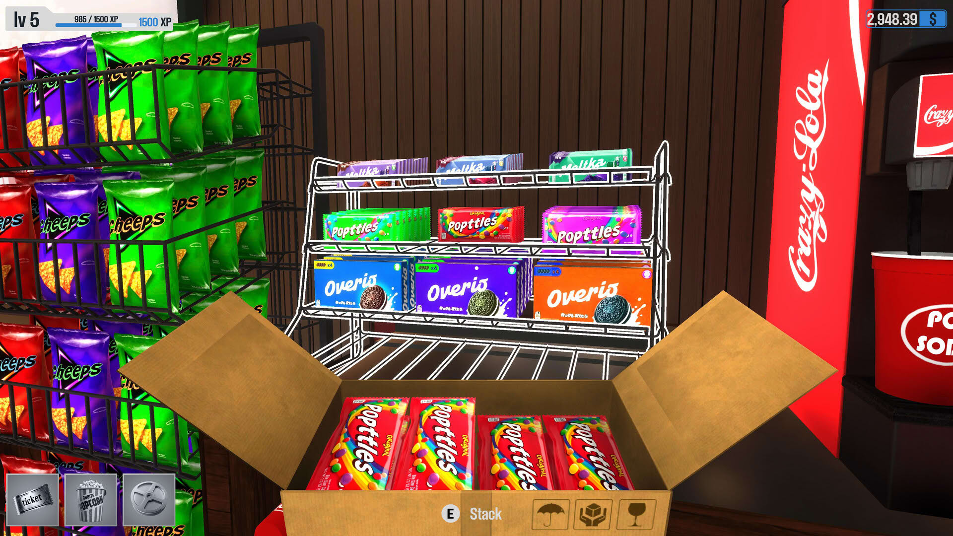 Screenshot for Cinema Manager Simulator