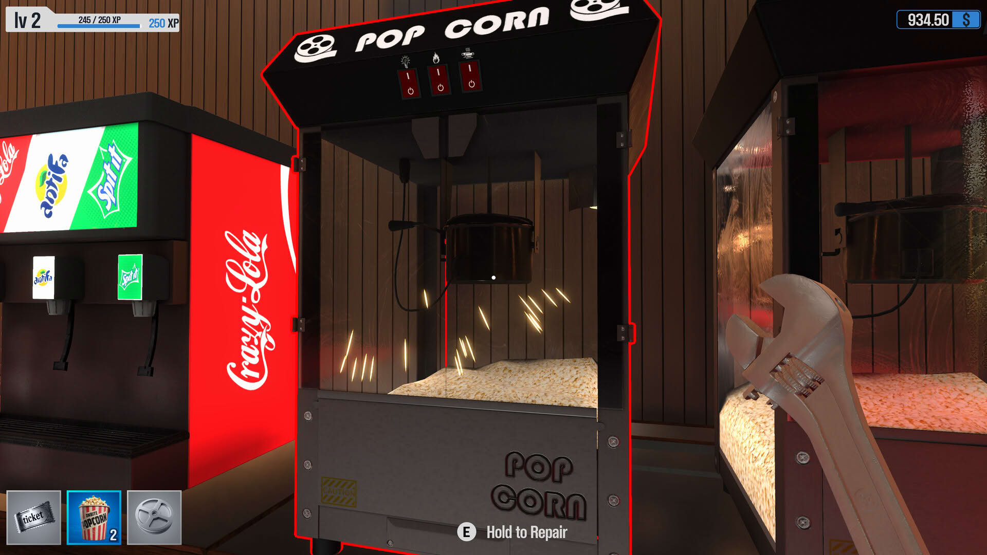 Screenshot for Cinema Manager Simulator