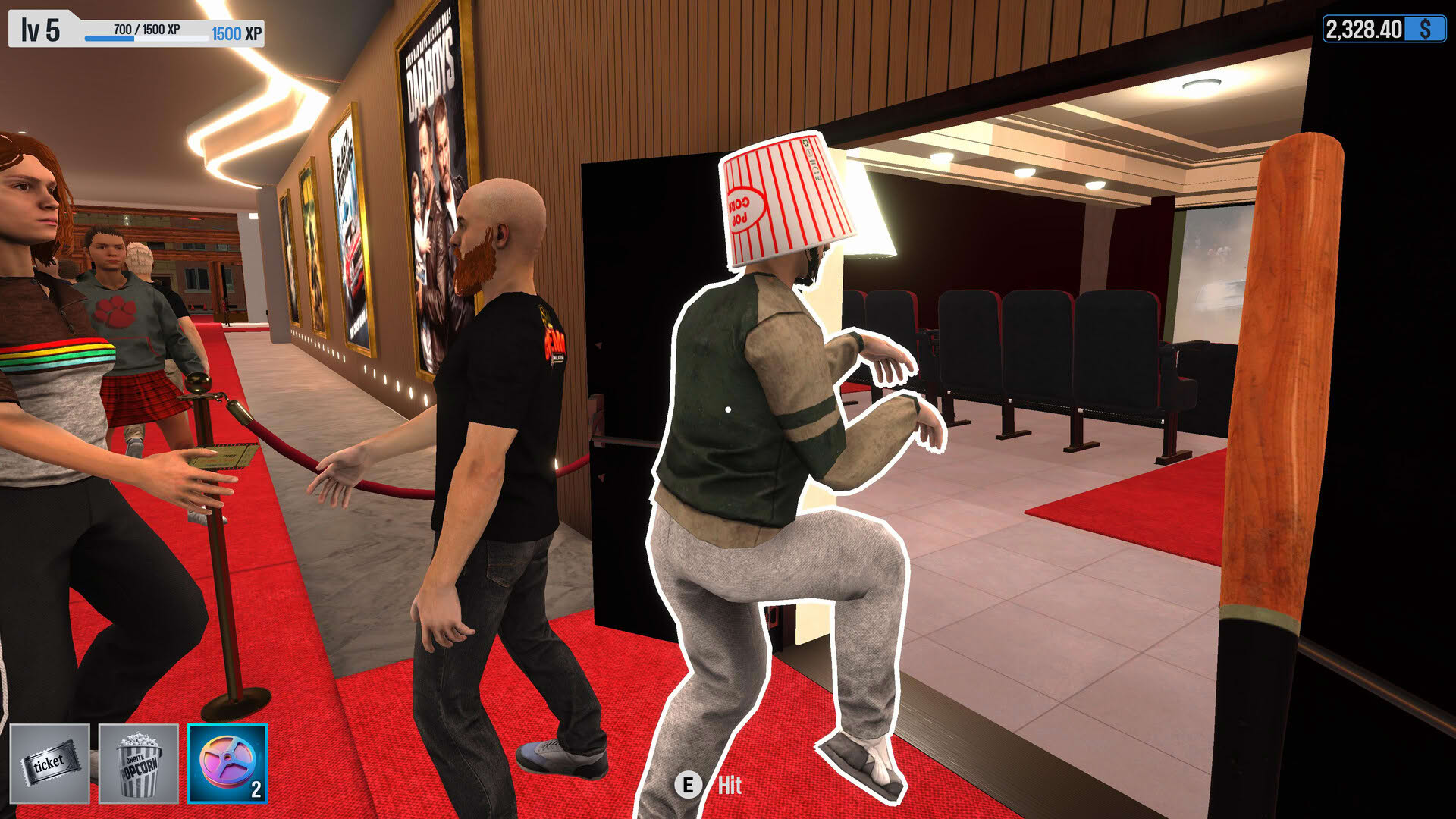 Screenshot for Cinema Manager Simulator
