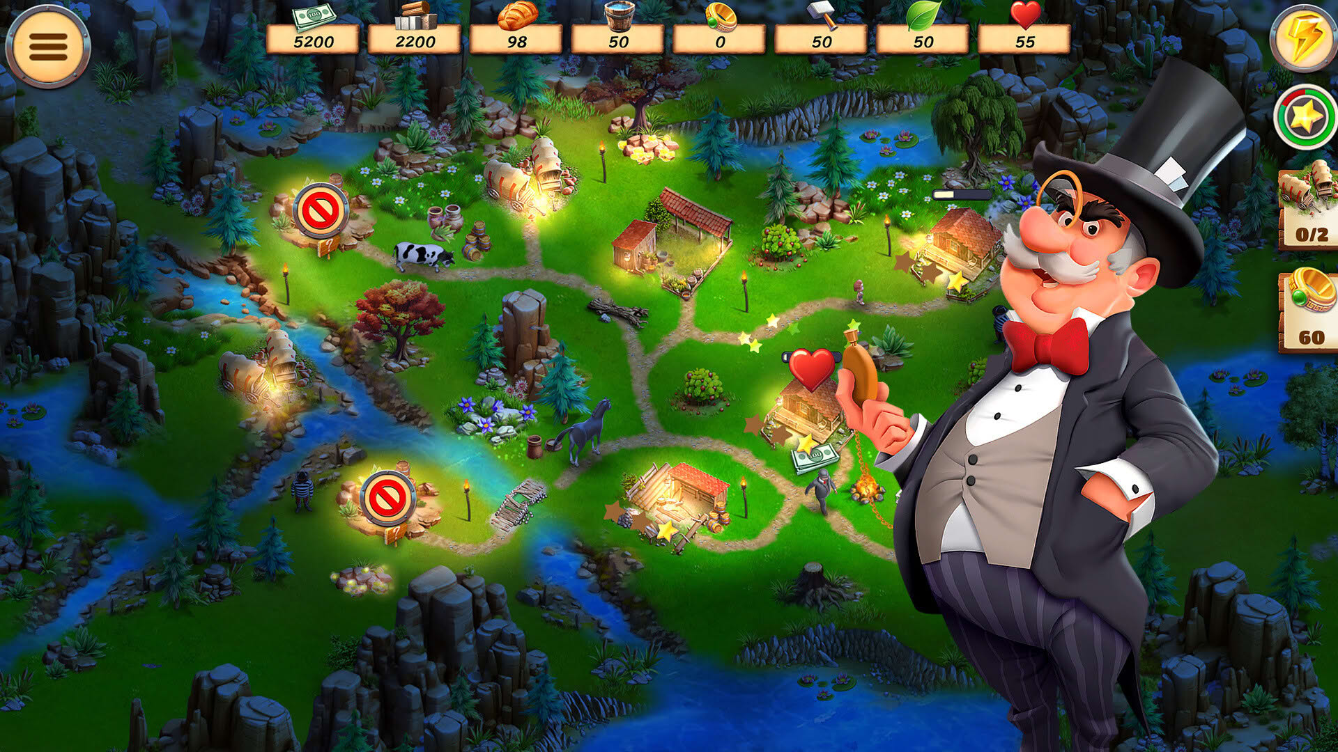 Screenshot for Country Tales 2: New Frontiers - Collector's Edition