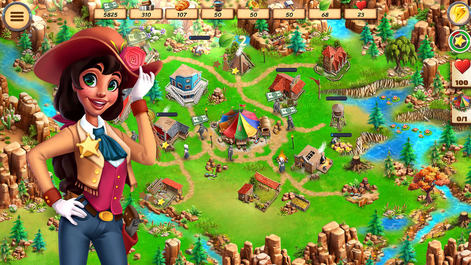 Screenshot for Country Tales 2: New Frontiers - Collector's Edition