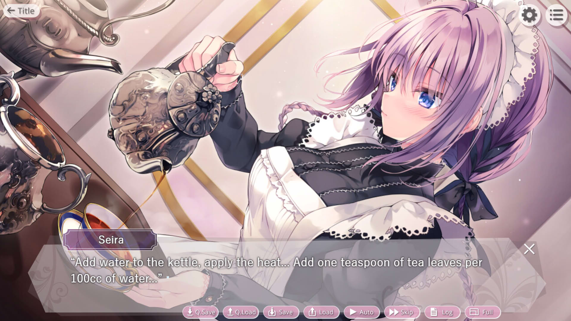Screenshot for Dreamlike Love with Seira
