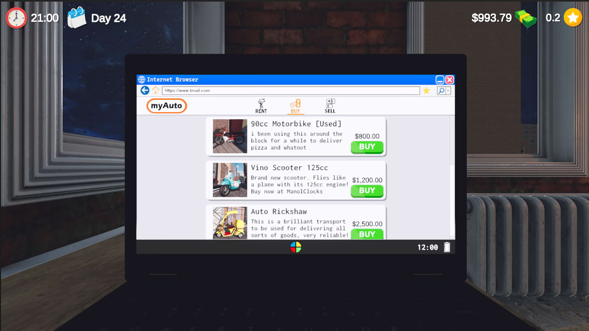 Screenshot for Food Delivery Simulator