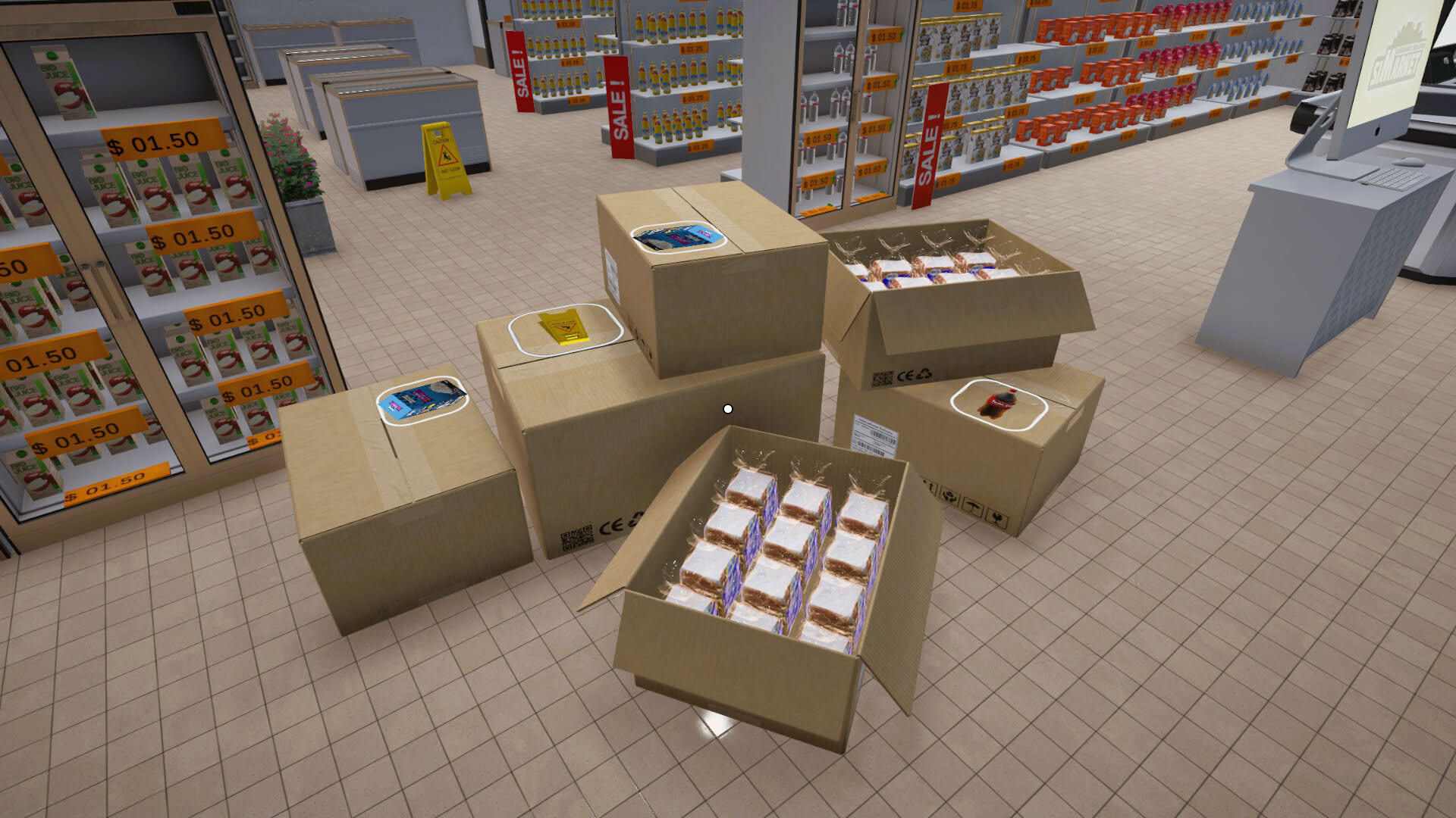 Screenshot for SiMarket: Supermarket Simulator