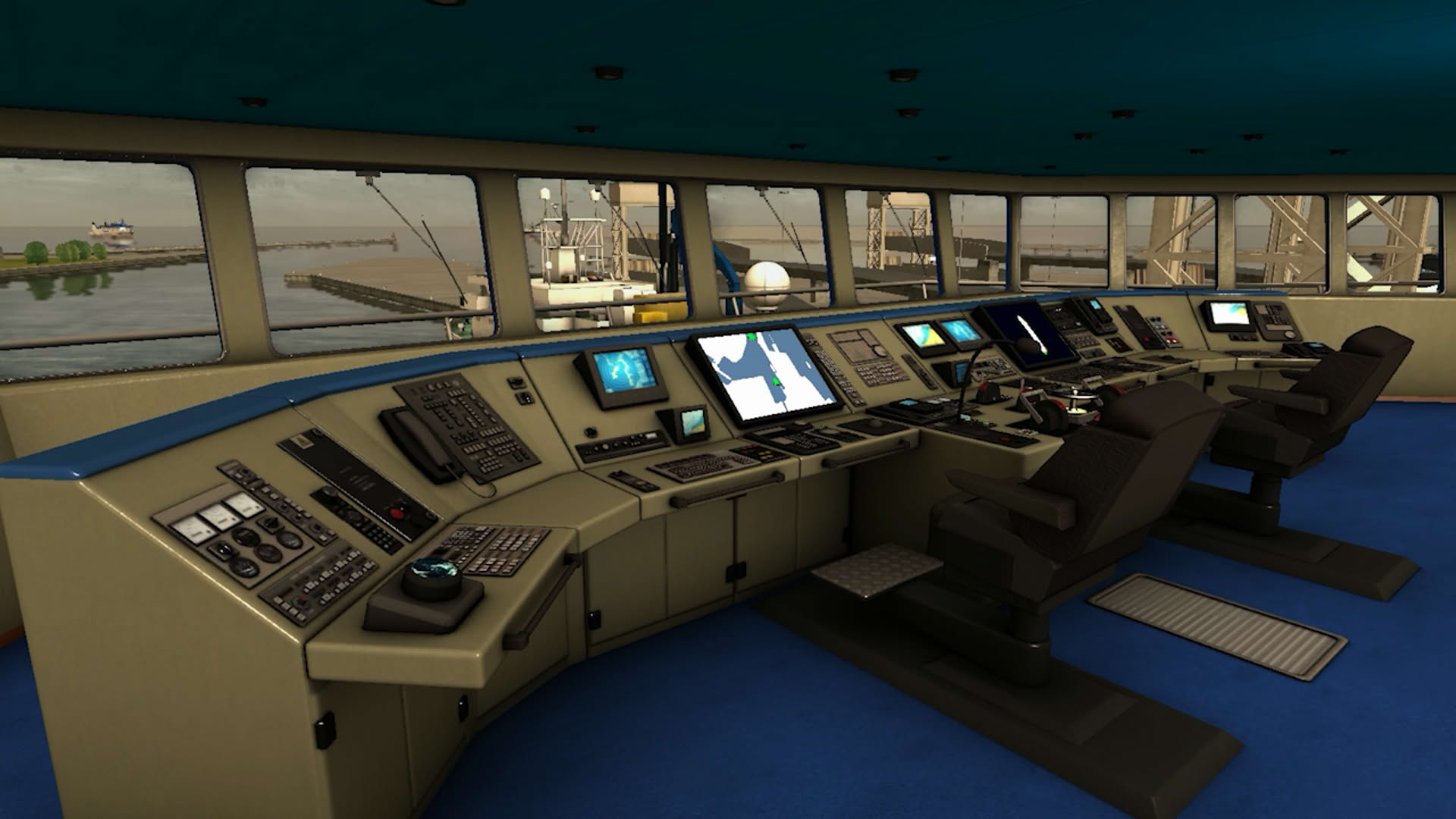 Screenshot for European Ship Simulator