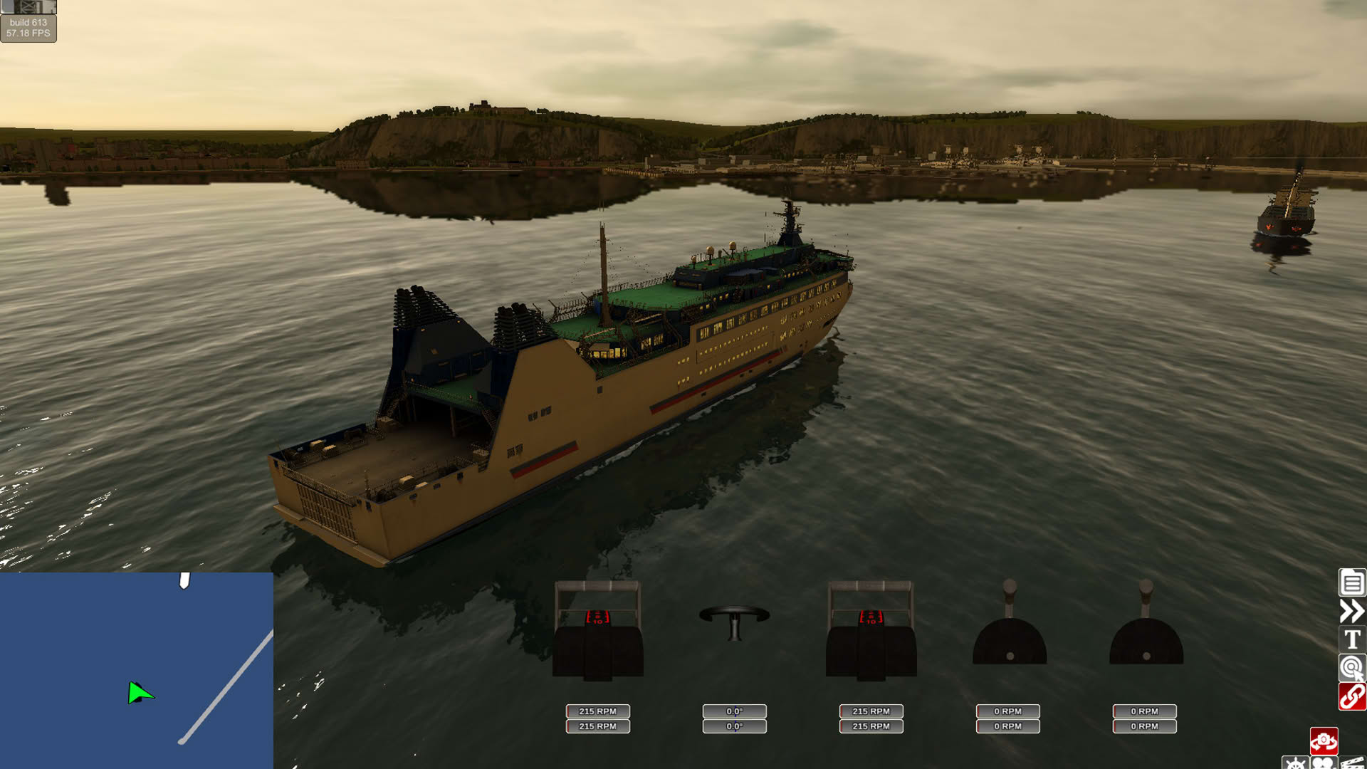 Screenshot for European Ship Simulator