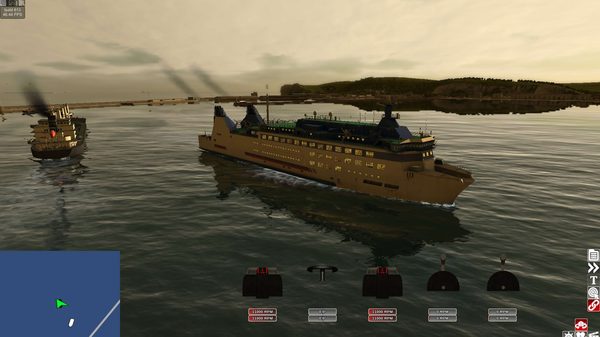 Screenshot for European Ship Simulator