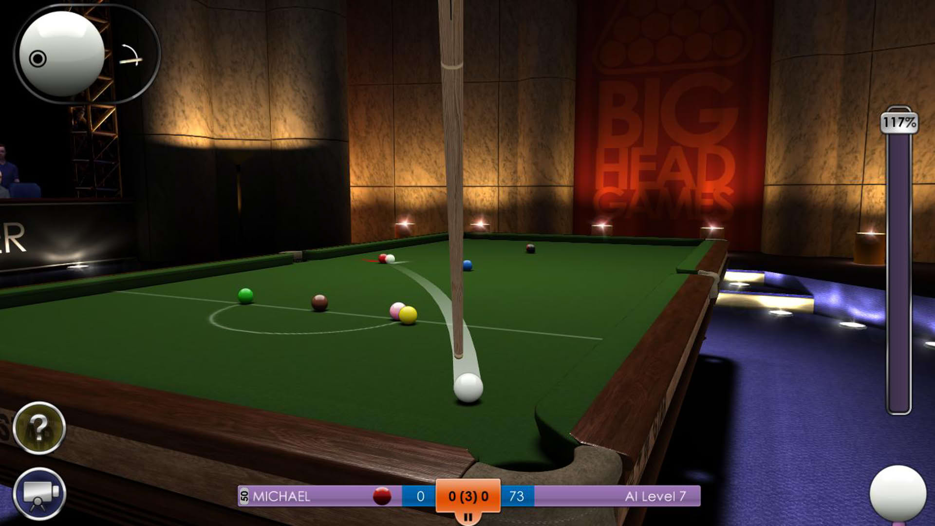 Screenshot for International Snooker