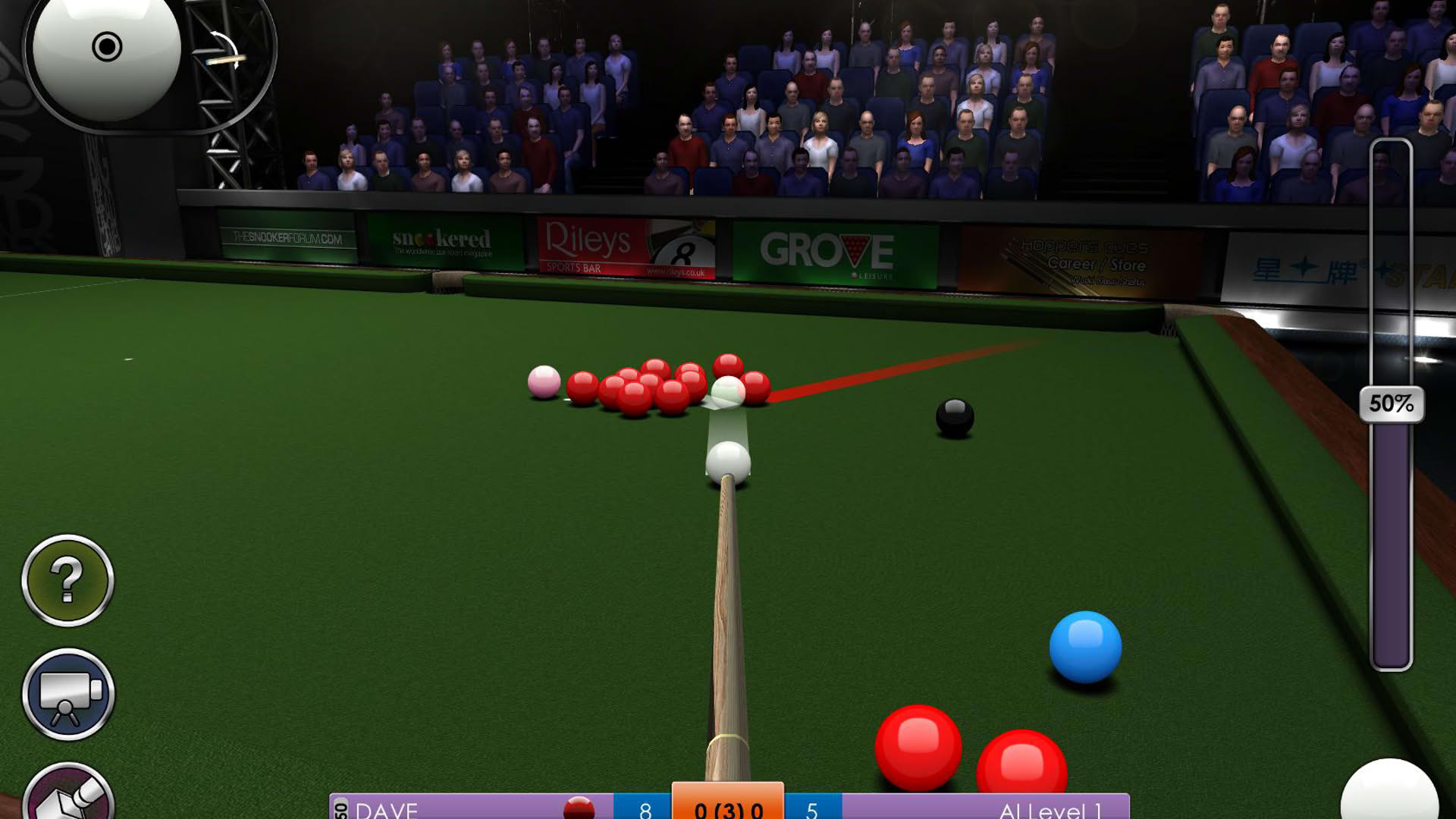 Screenshot for International Snooker