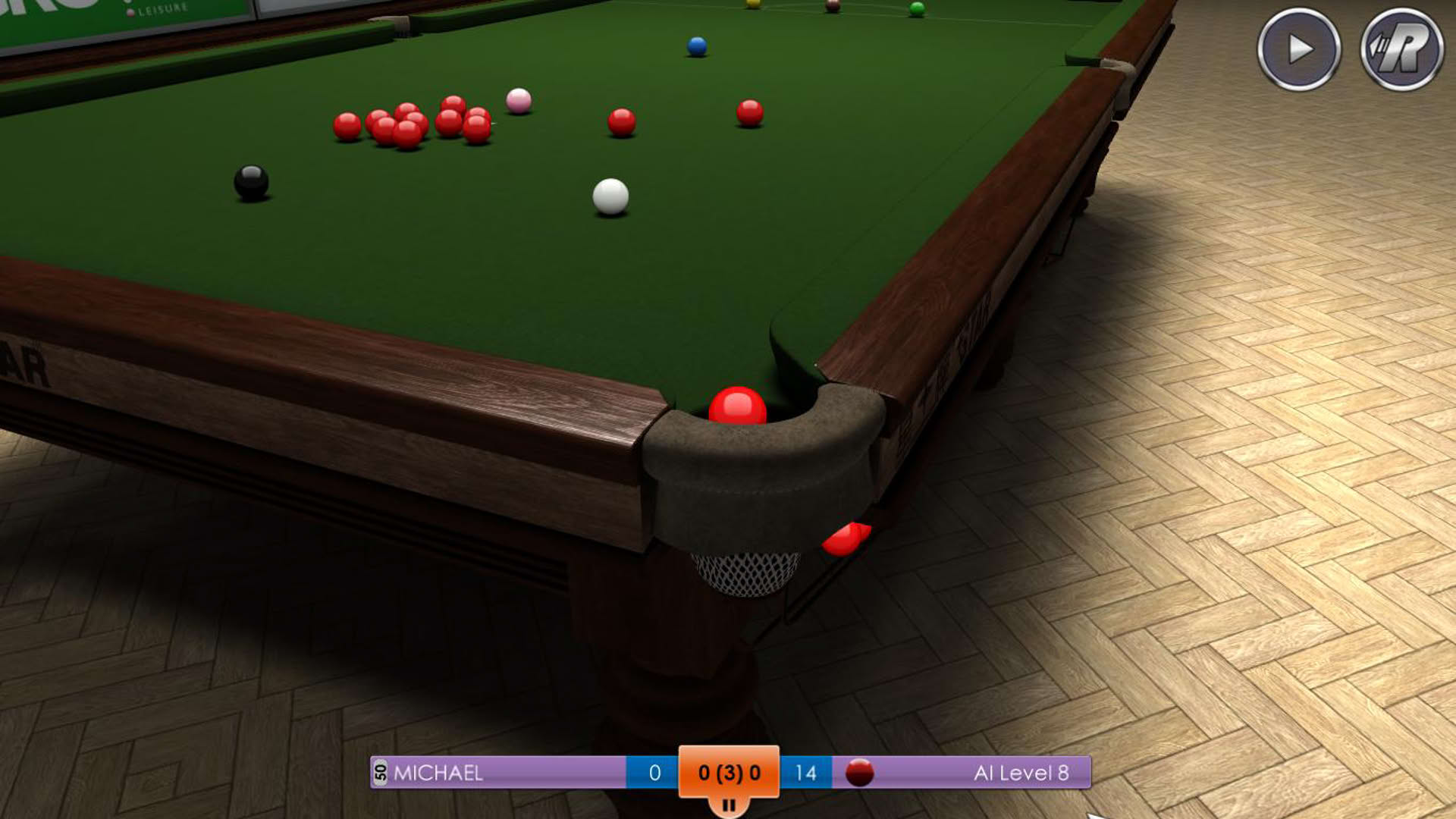Screenshot for International Snooker