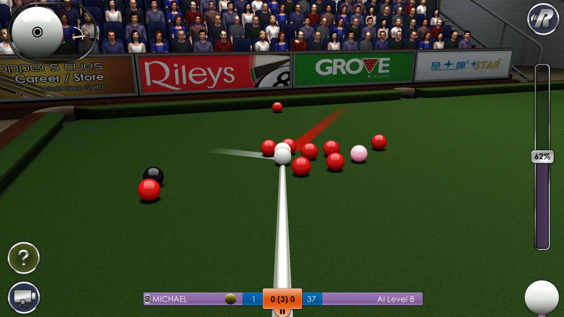 Screenshot for International Snooker