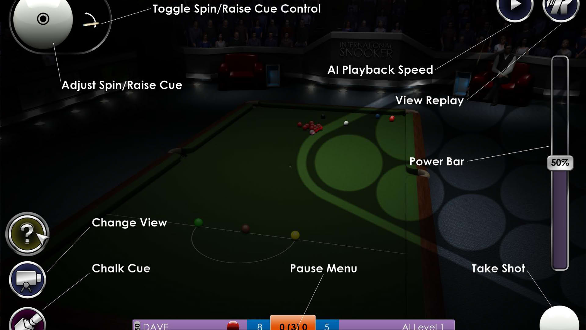 Screenshot for International Snooker