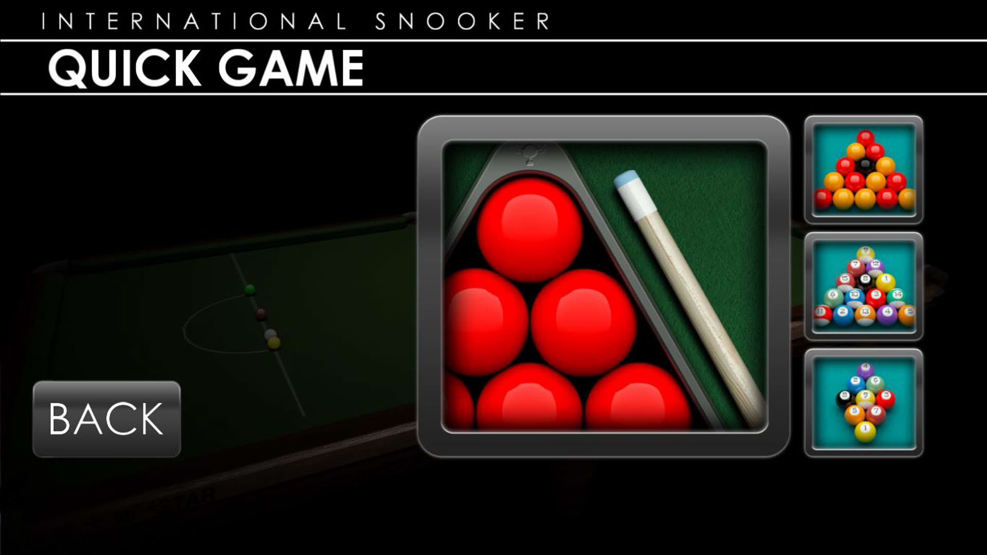 Screenshot for International Snooker
