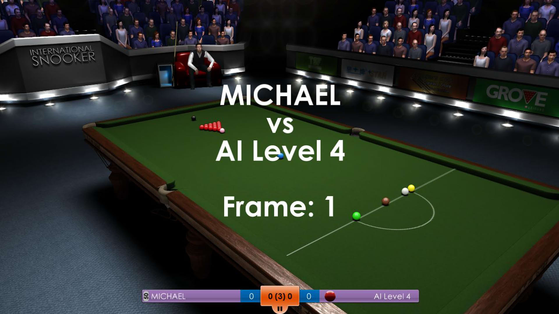 Screenshot for International Snooker