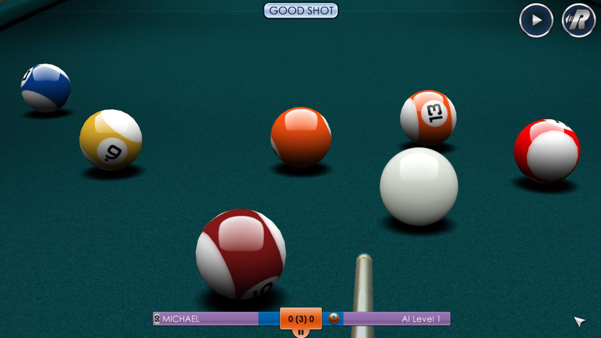 Screenshot for International Snooker