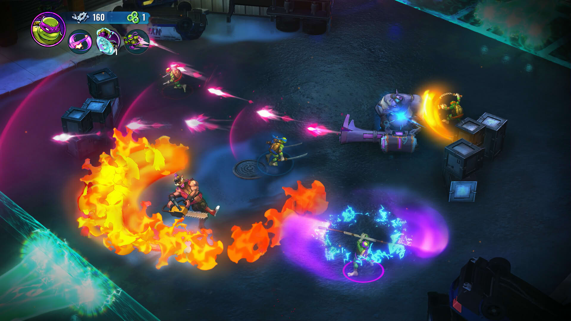 Screenshot for Teenage Mutant Ninja Turtles: Splintered Fate