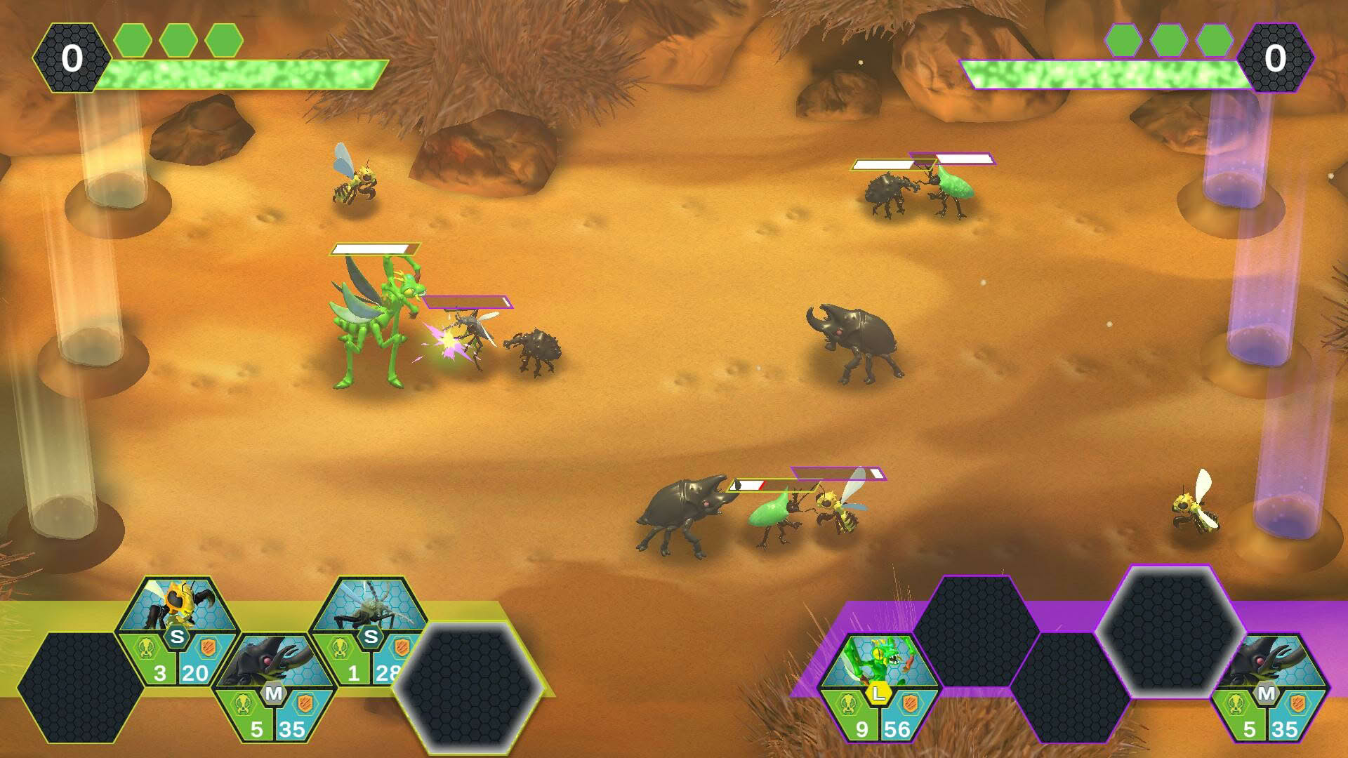 Screenshot for Insectum: Epic Battles of Bugs