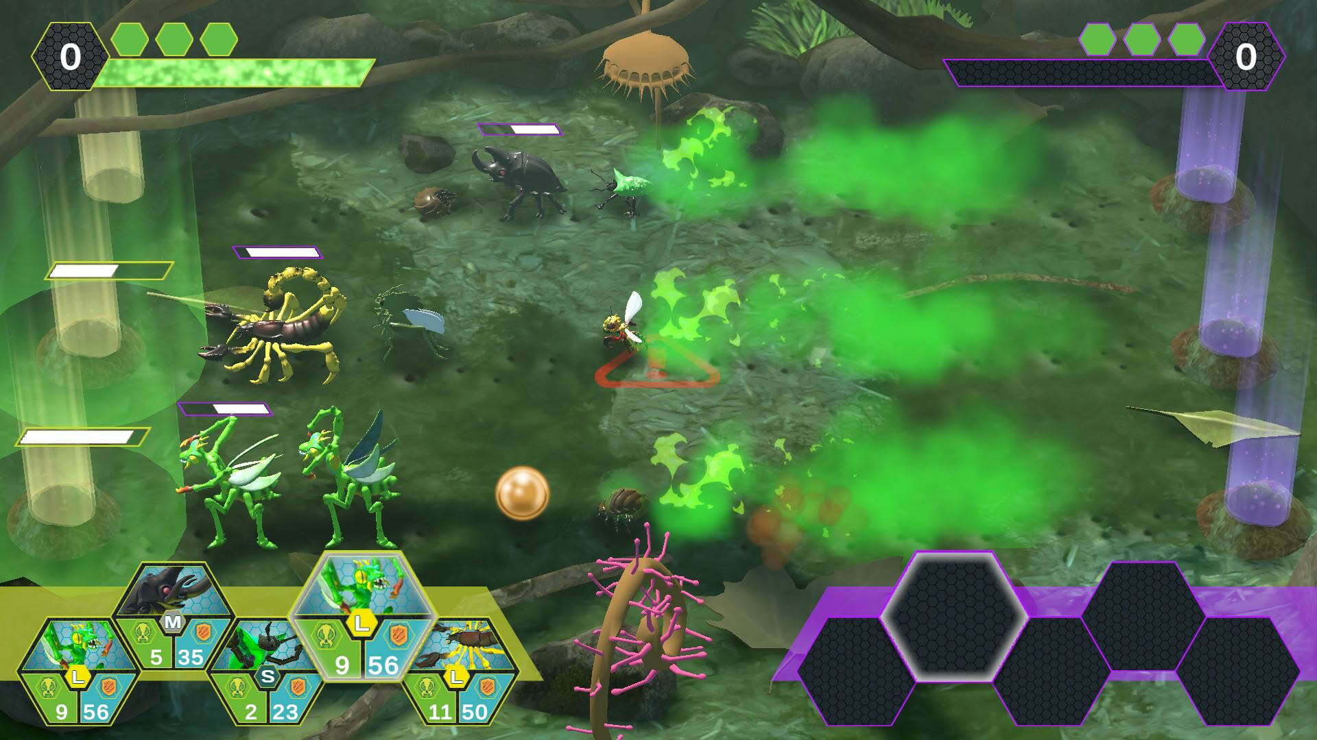 Screenshot for Insectum: Epic Battles of Bugs