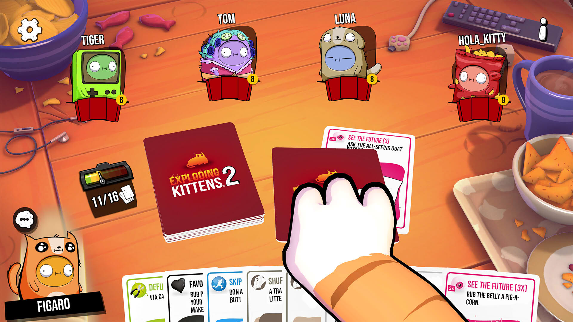 Screenshot for Exploding Kittens 2