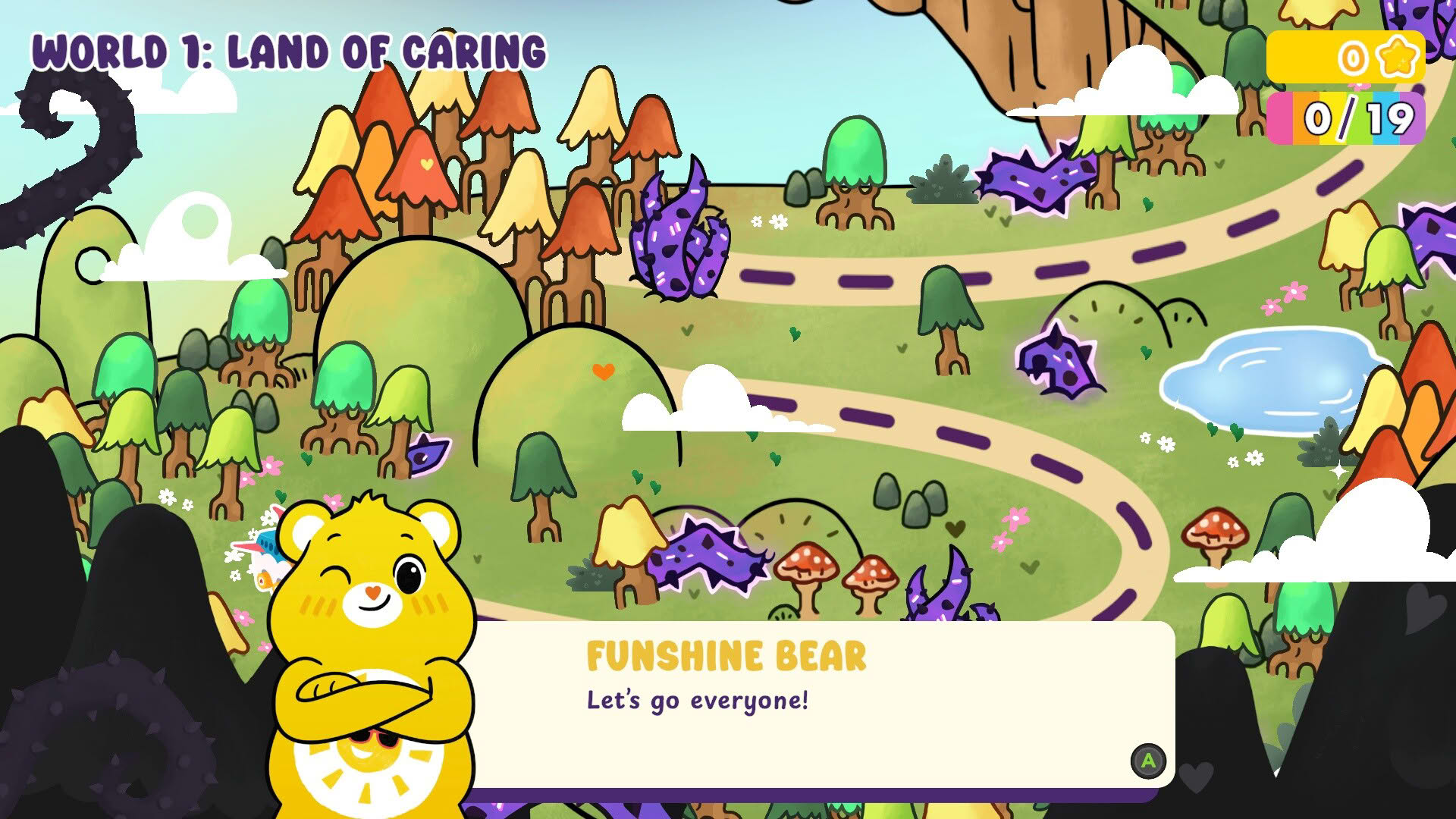 Screenshot for Care Bears: To The Rescue