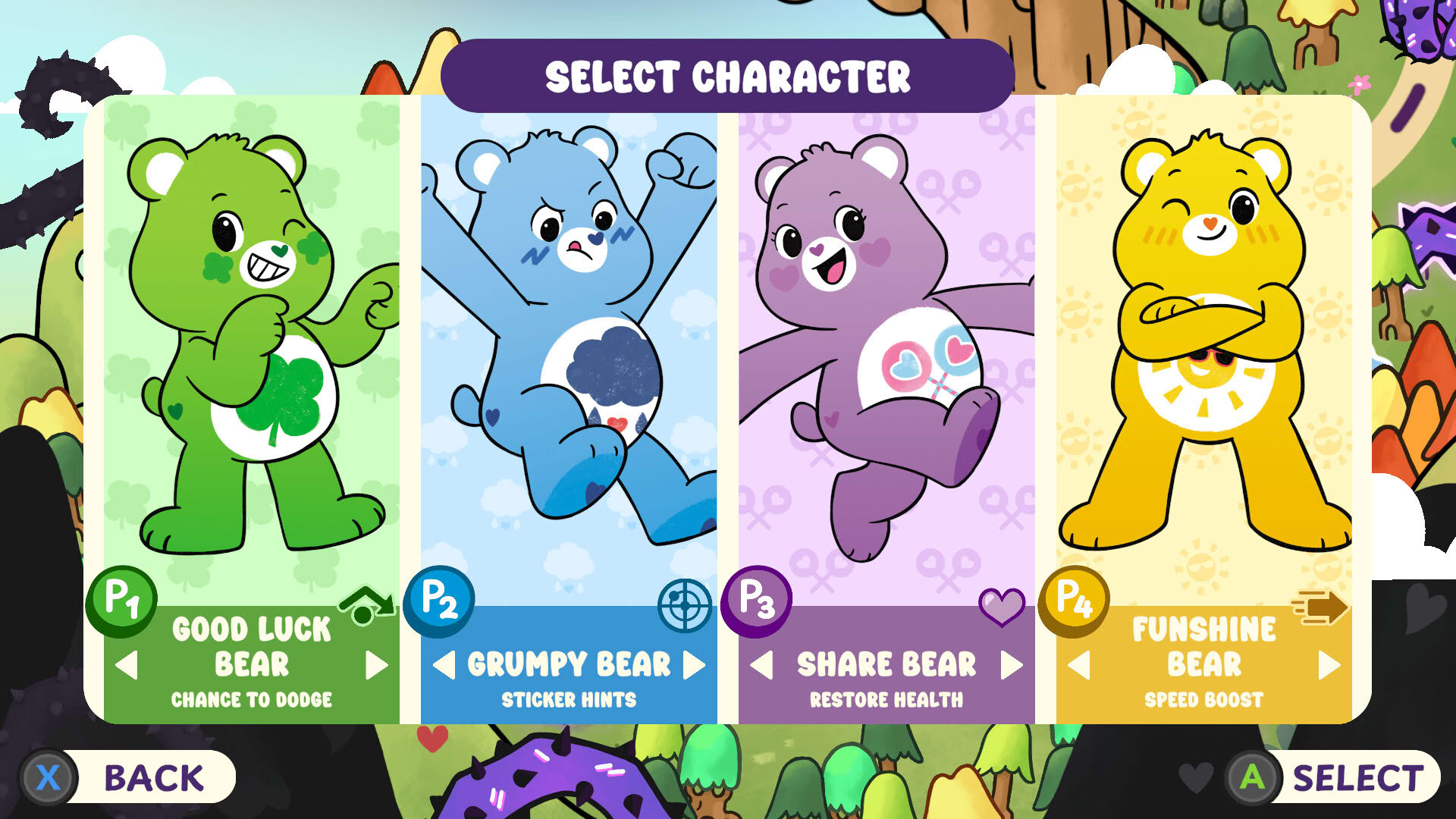 Screenshot for Care Bears: To The Rescue