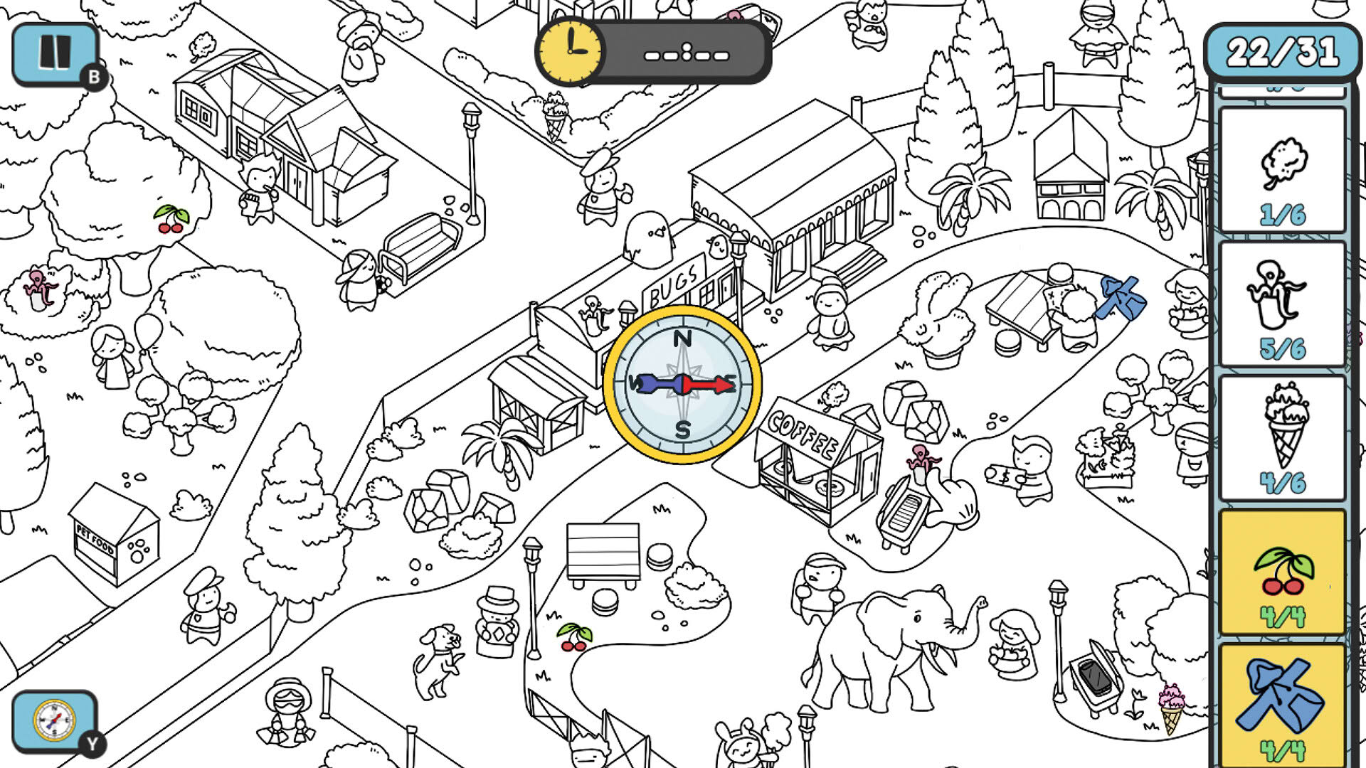 Screenshot for Doodle Hunt: Search Hidden Items