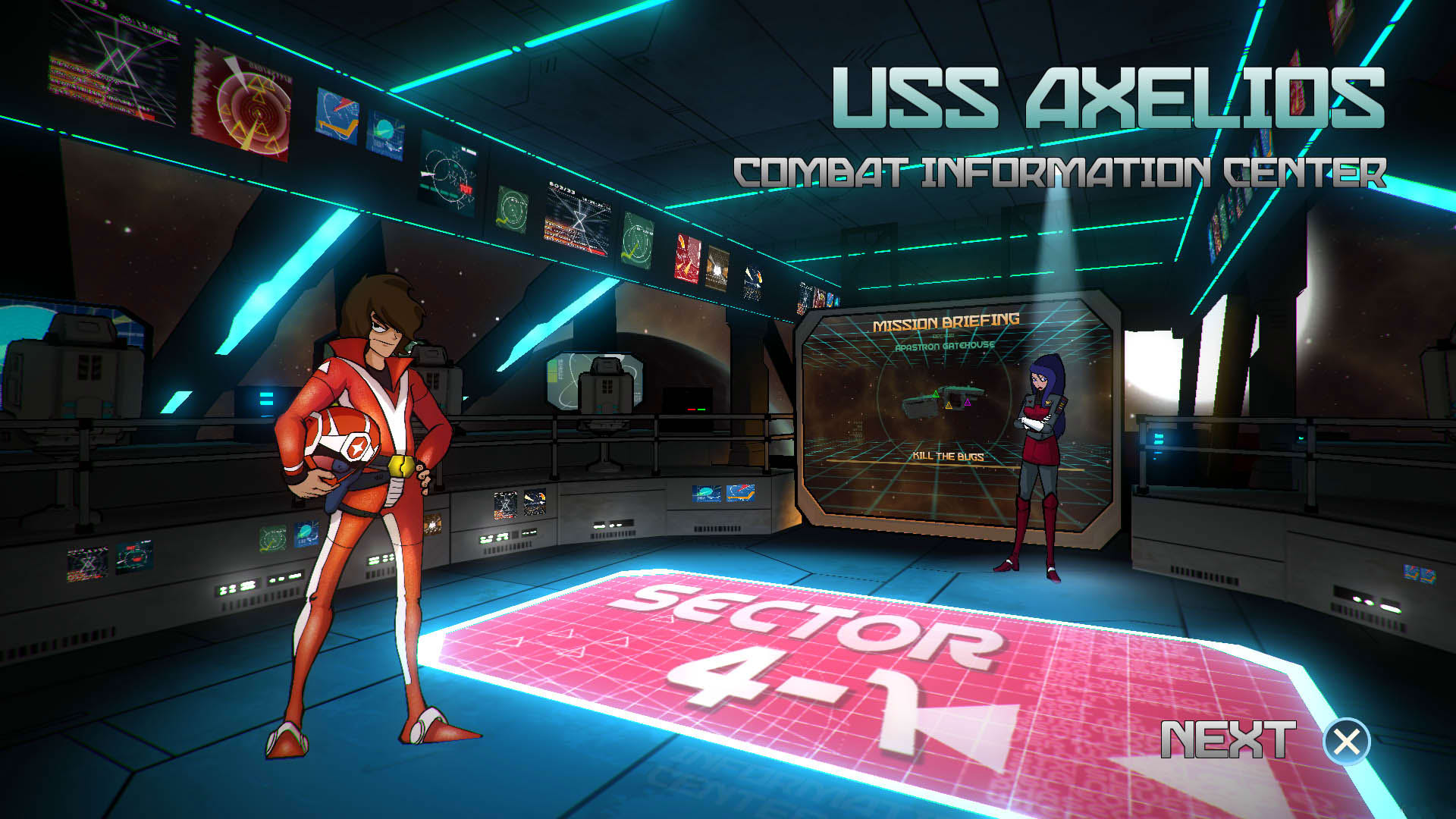 Screenshot for Galak-Z: The Dimensional