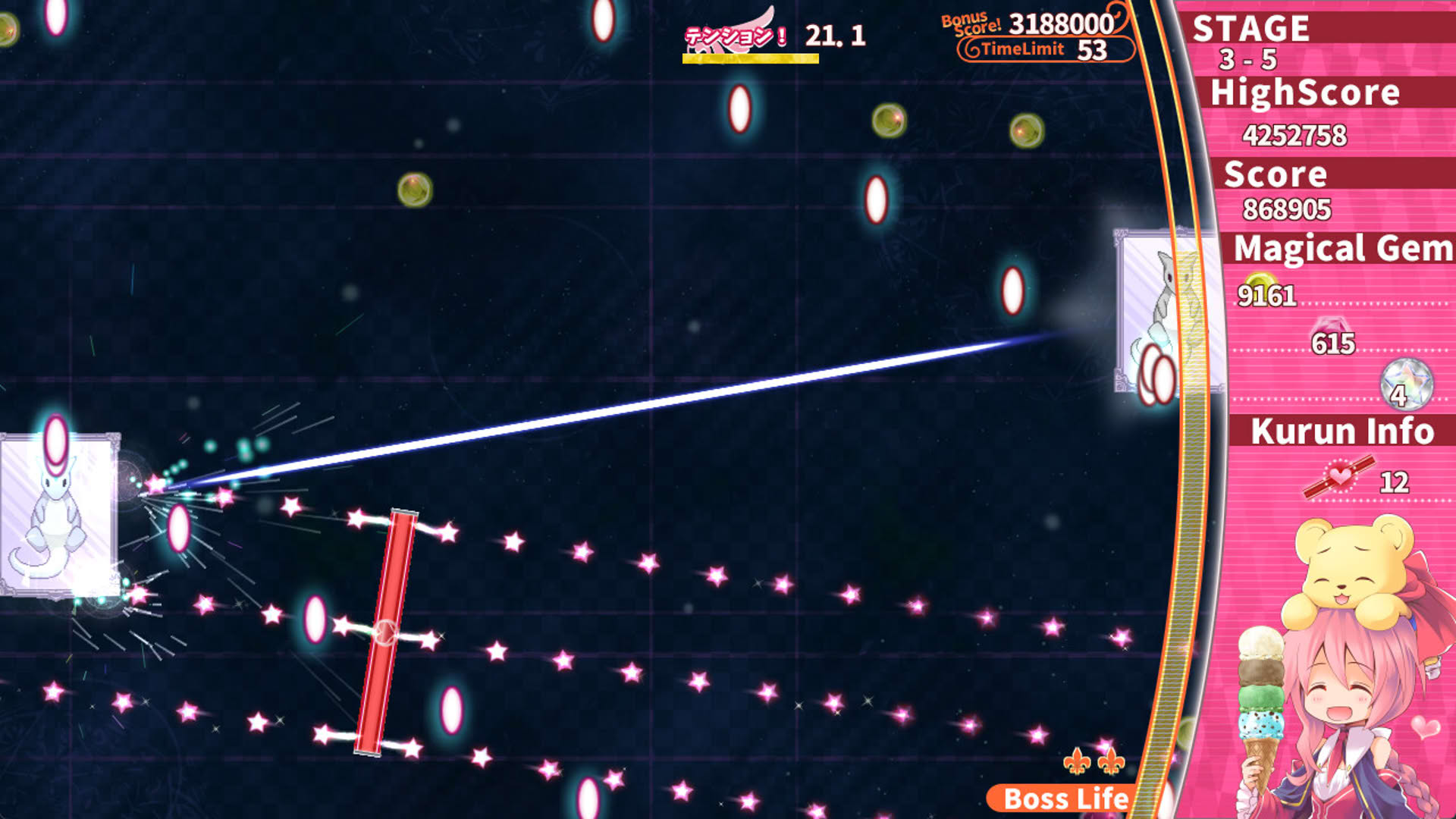 Screenshot for Magical Stick Girl Miracle Kurun