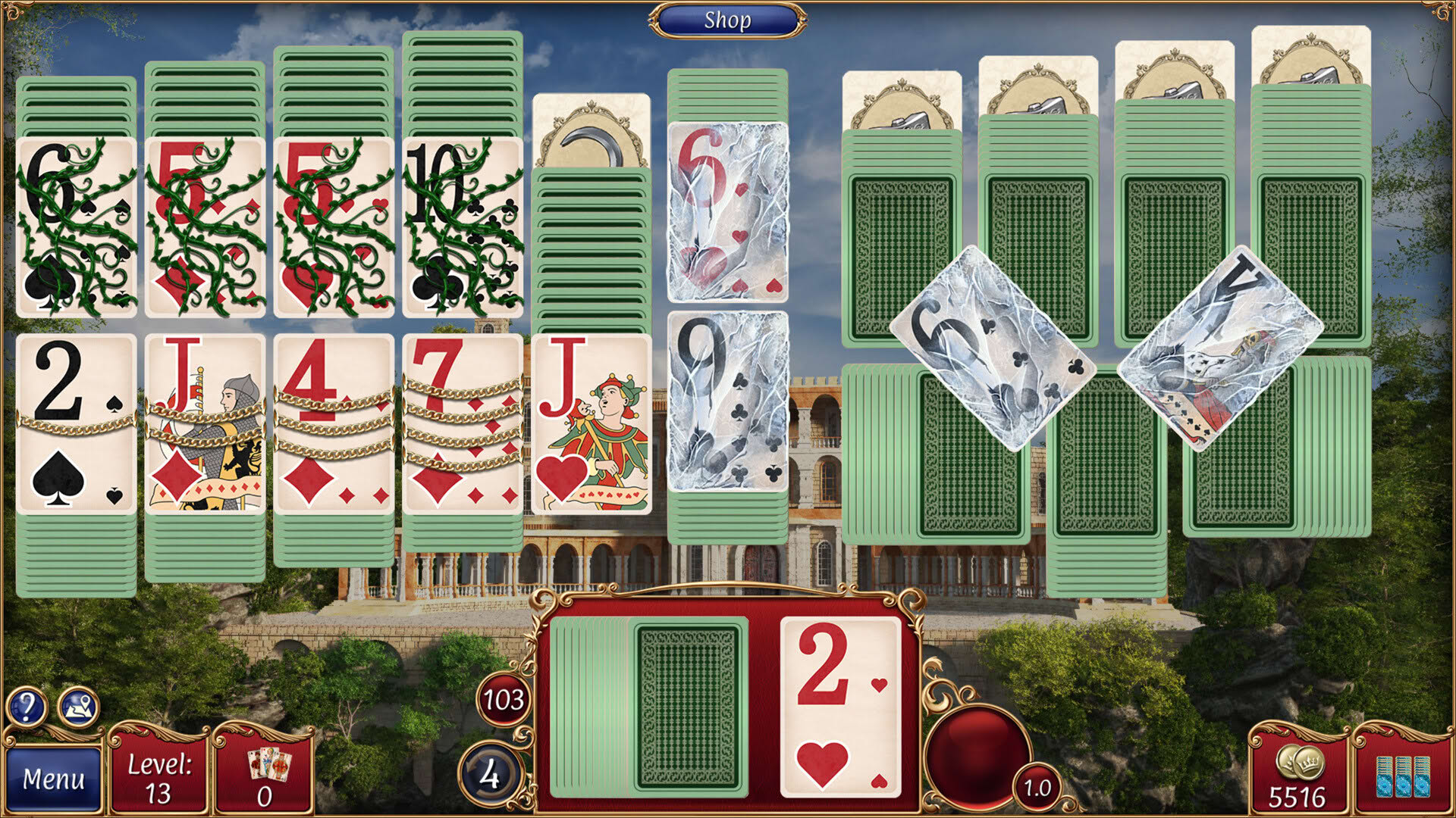 Screenshot for Jewel Match: Solitaire Seasons - Collector's Edition