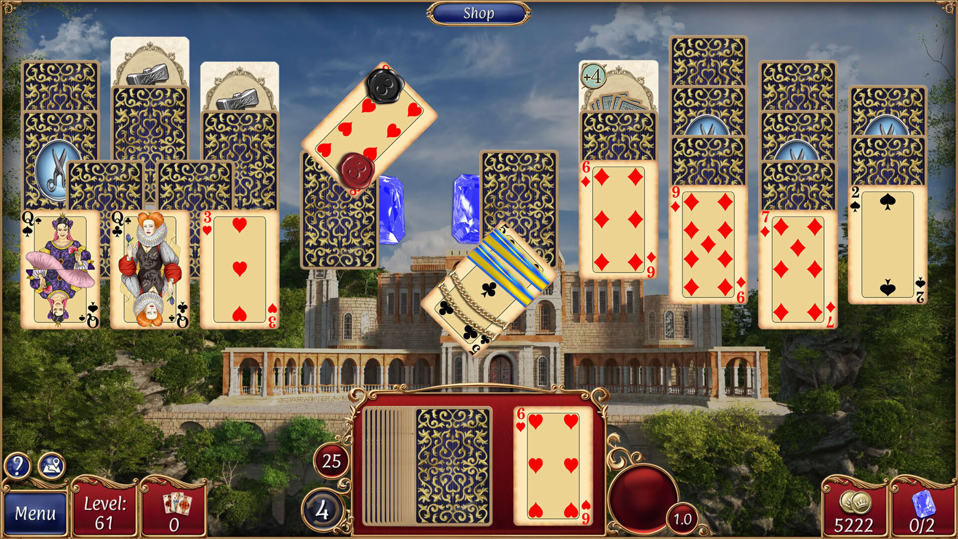 Screenshot for Jewel Match: Solitaire Seasons - Collector's Edition