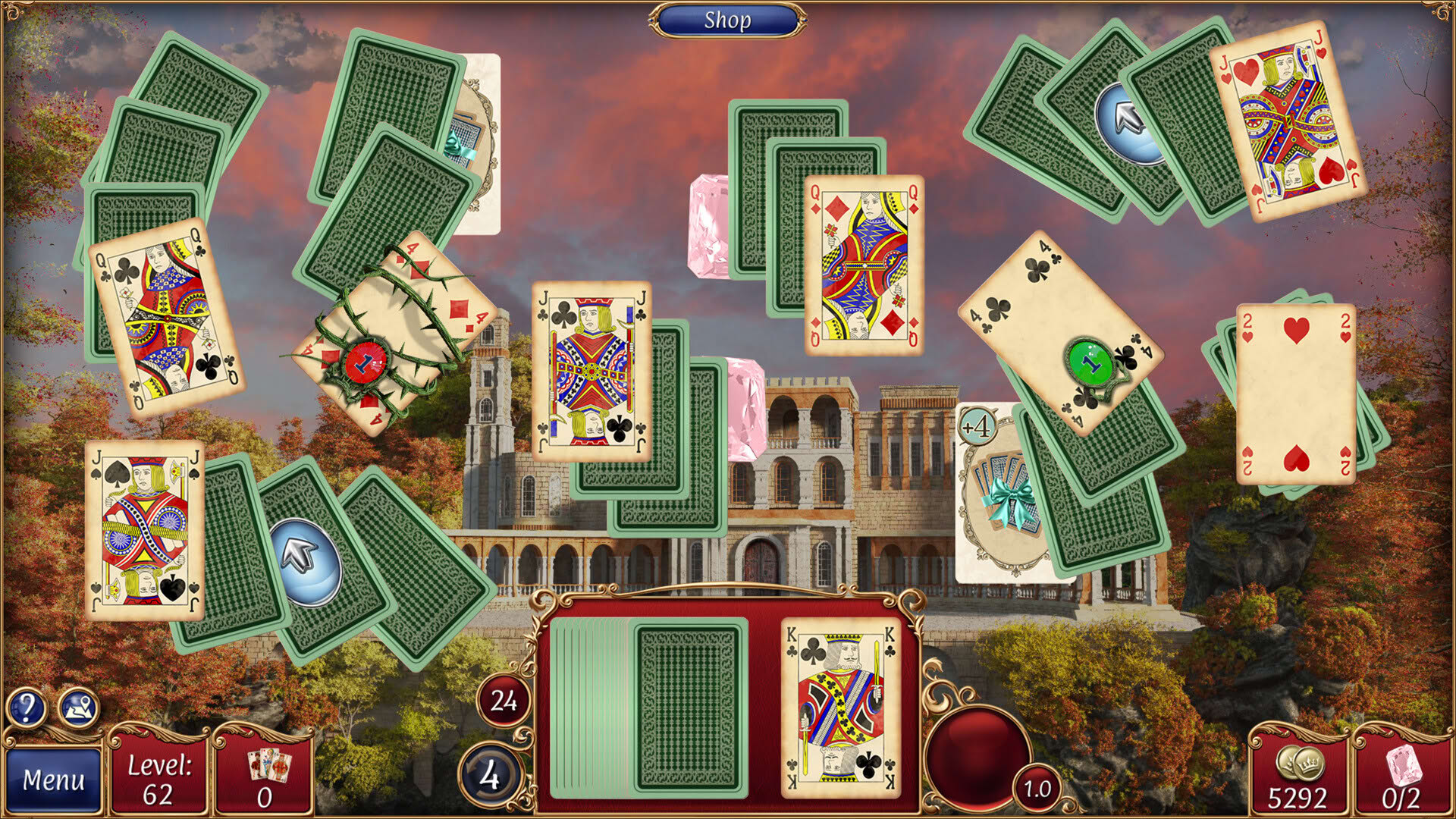 Screenshot for Jewel Match: Solitaire Seasons - Collector's Edition