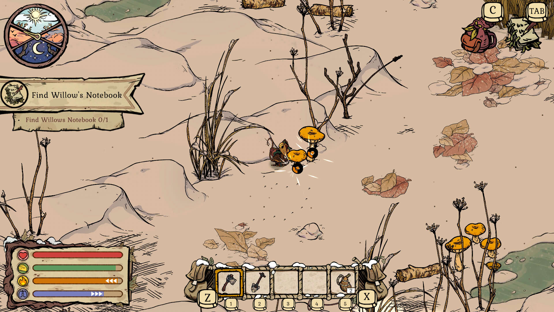 Screenshot for Winter Burrow