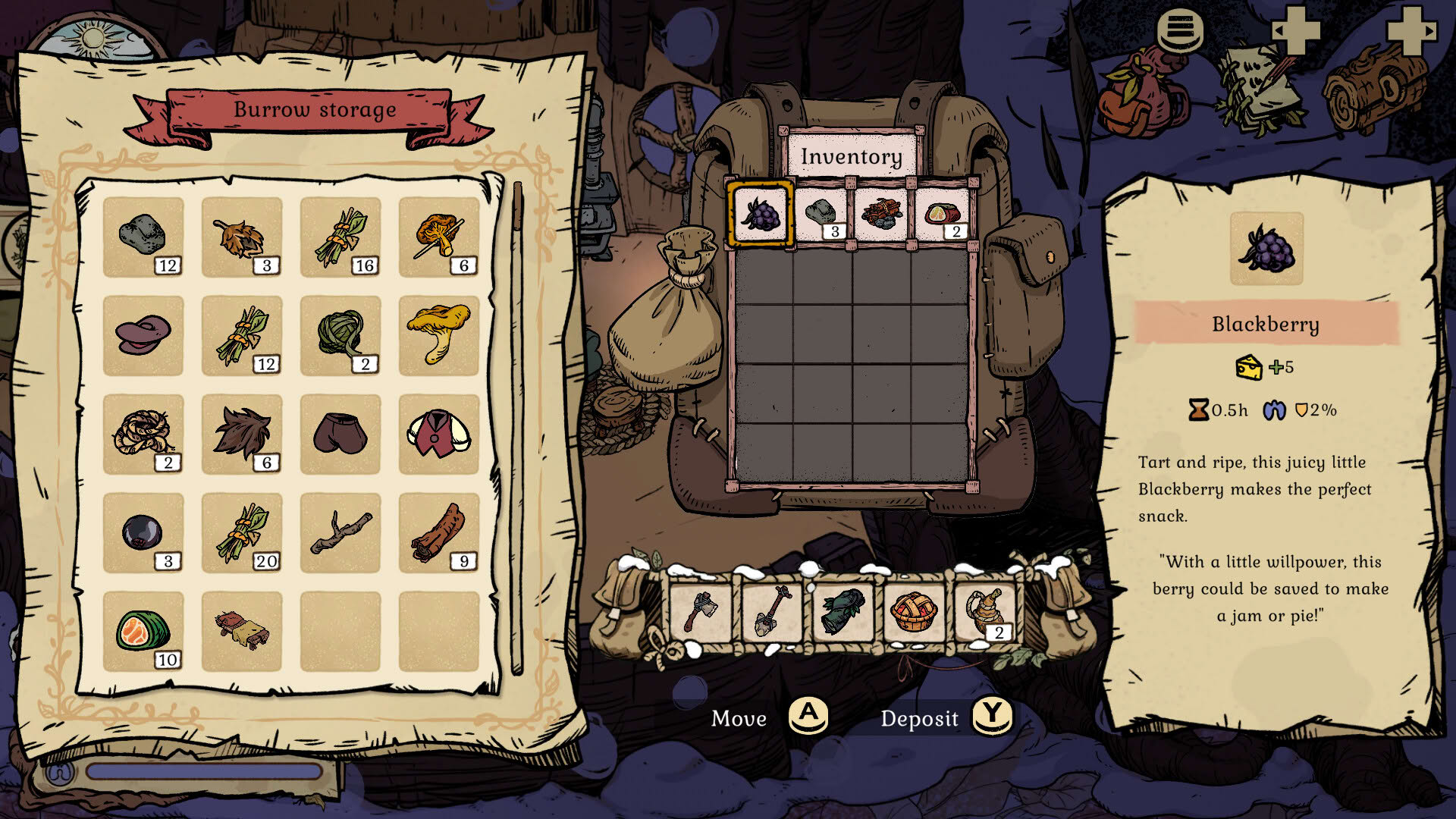 Screenshot for Winter Burrow
