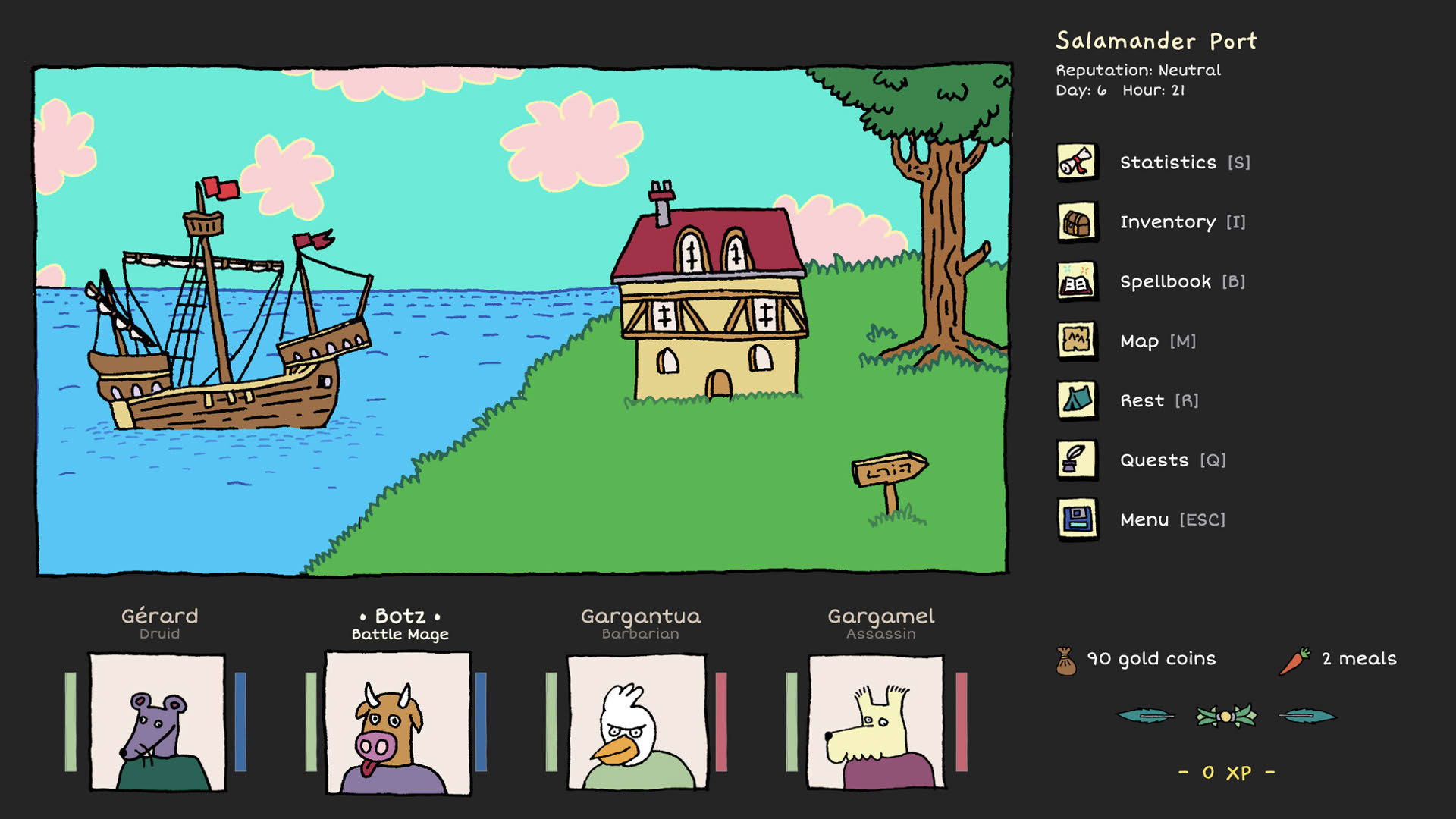 Screenshot for Heroes of the Seven Islands