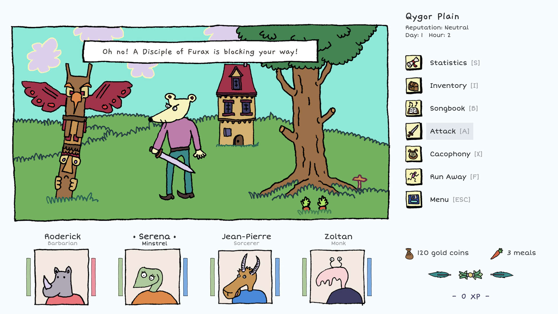 Screenshot for Heroes of the Seven Islands